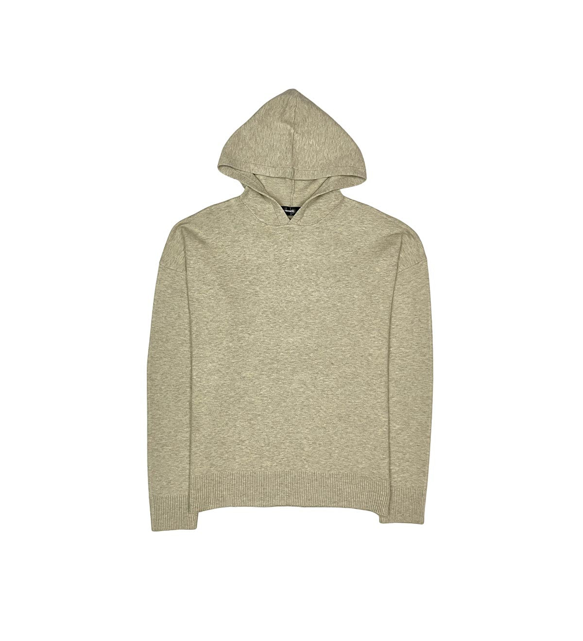 Viscos poly double knit sweater hoodie
