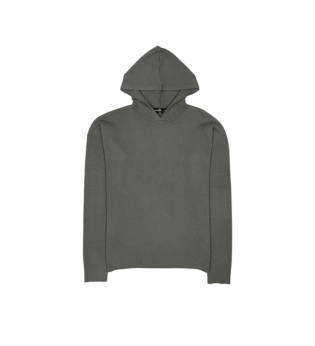 Viscos poly double knit sweater hoodie