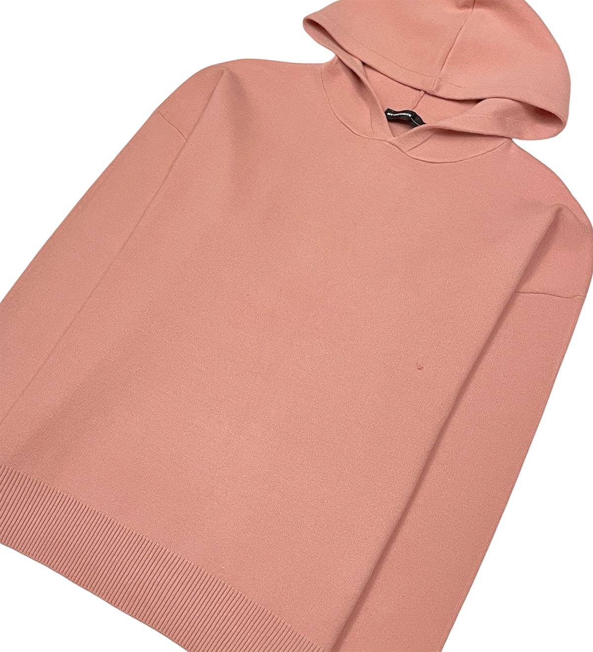 Viscos poly double knit sweater hoodie