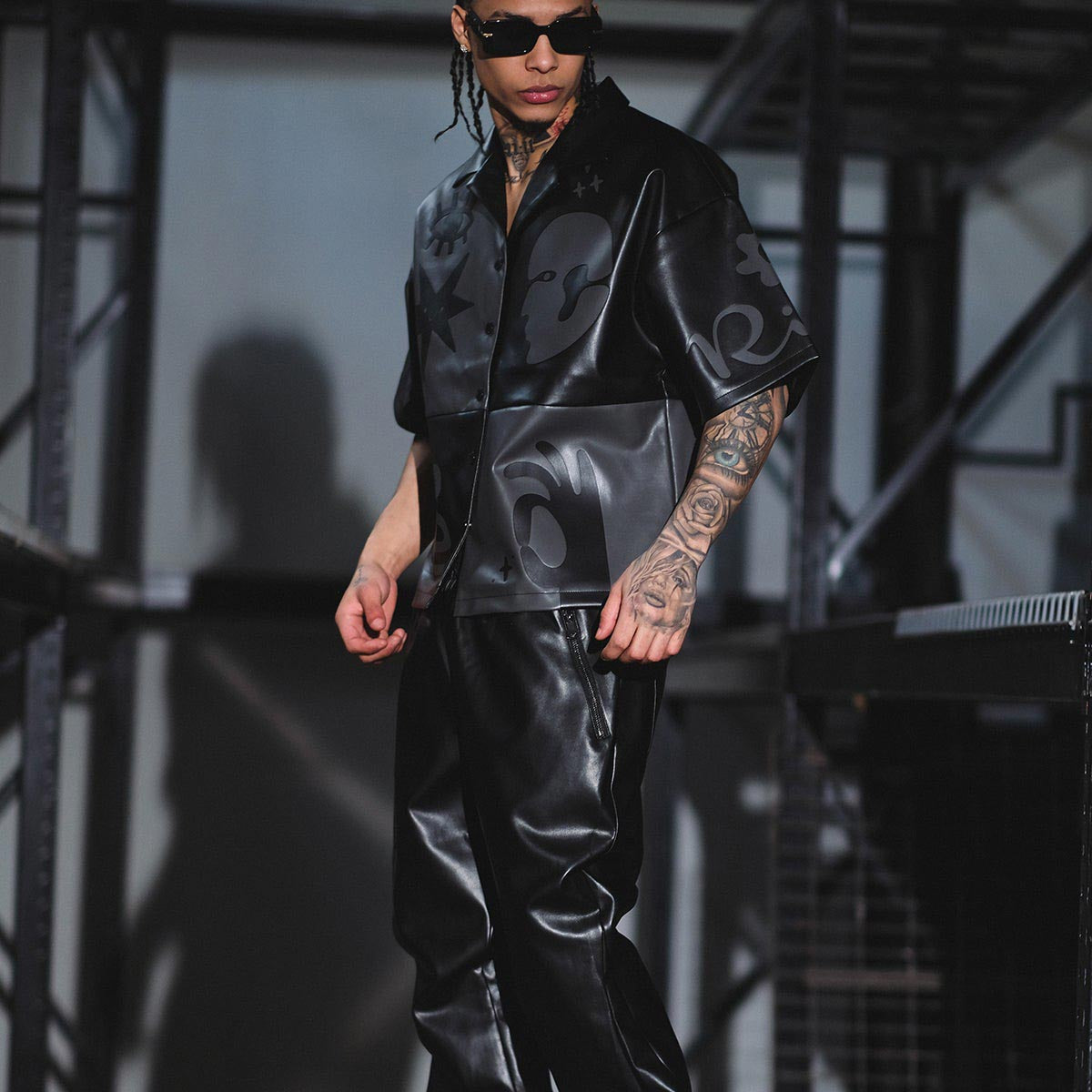 Tribal colorblock pant By Vie+Riche-28