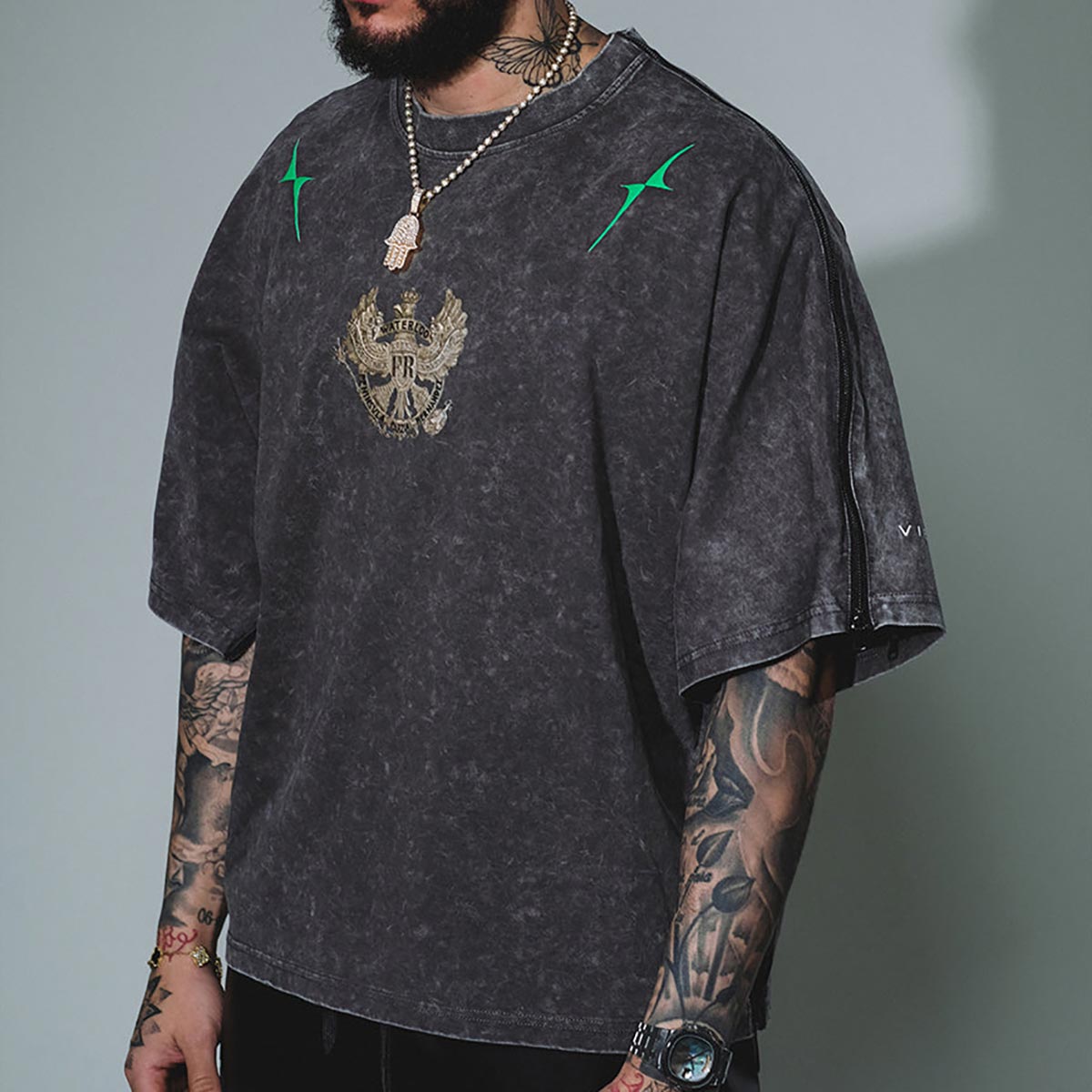 Waterloo badge tee