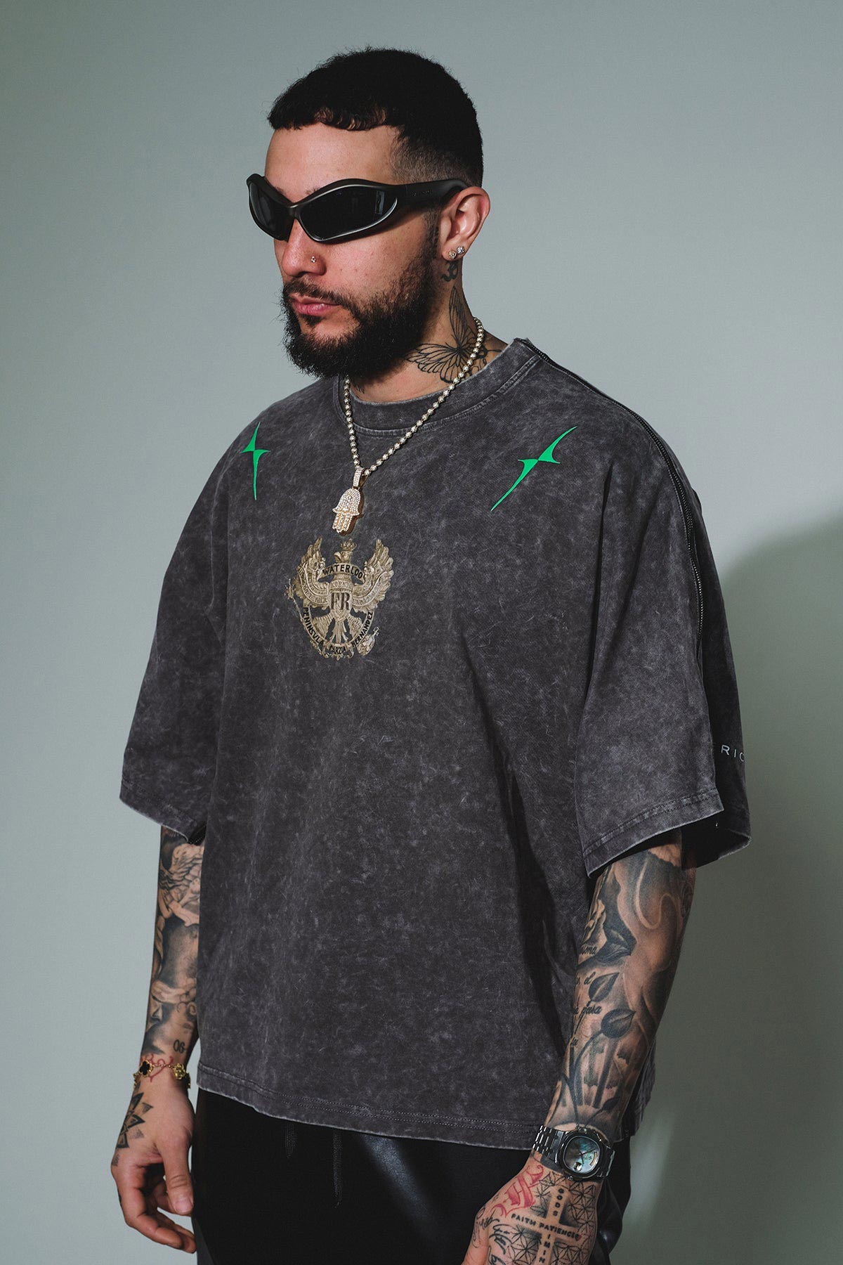 Waterloo badge tee