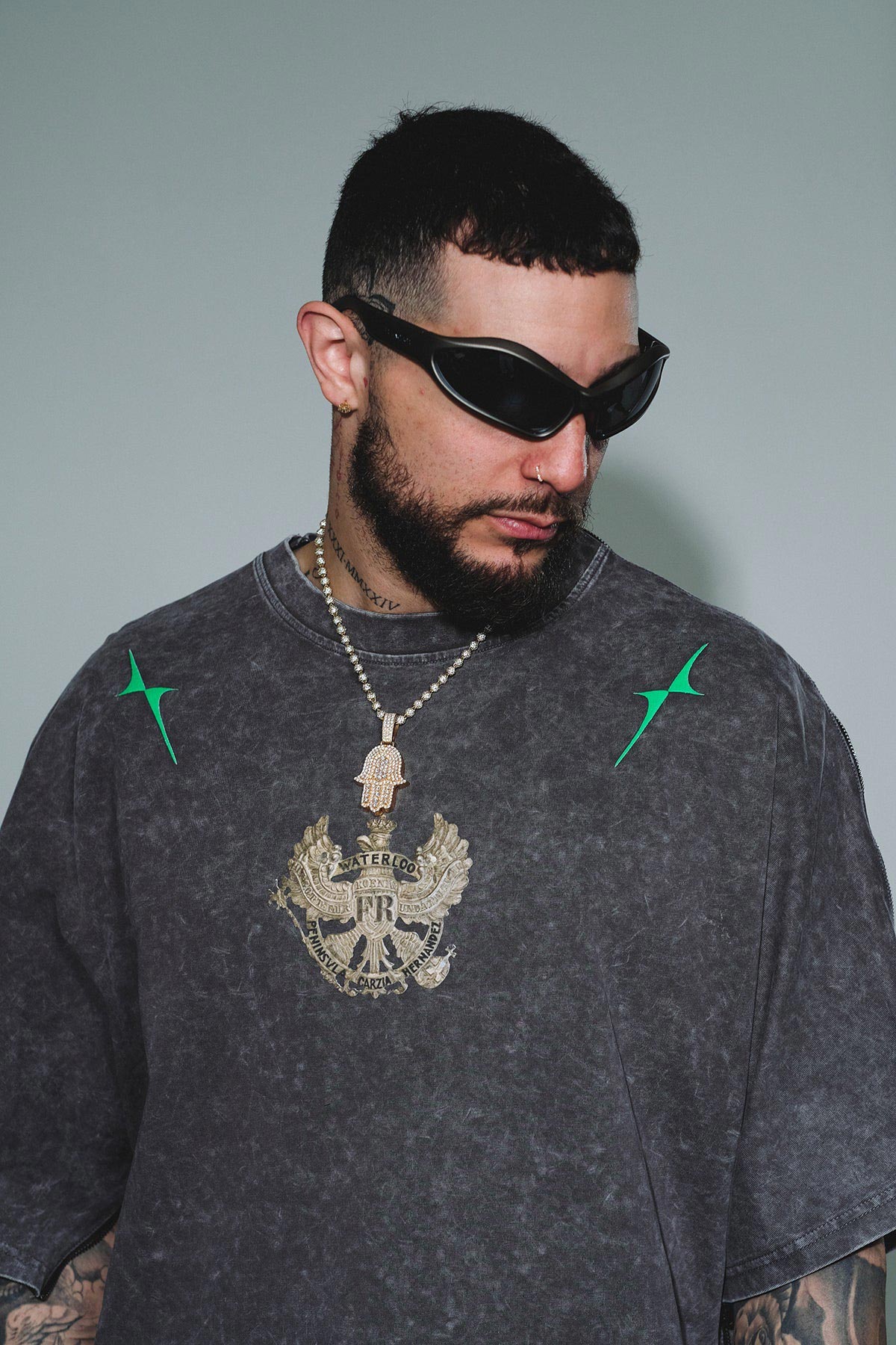 Waterloo badge tee