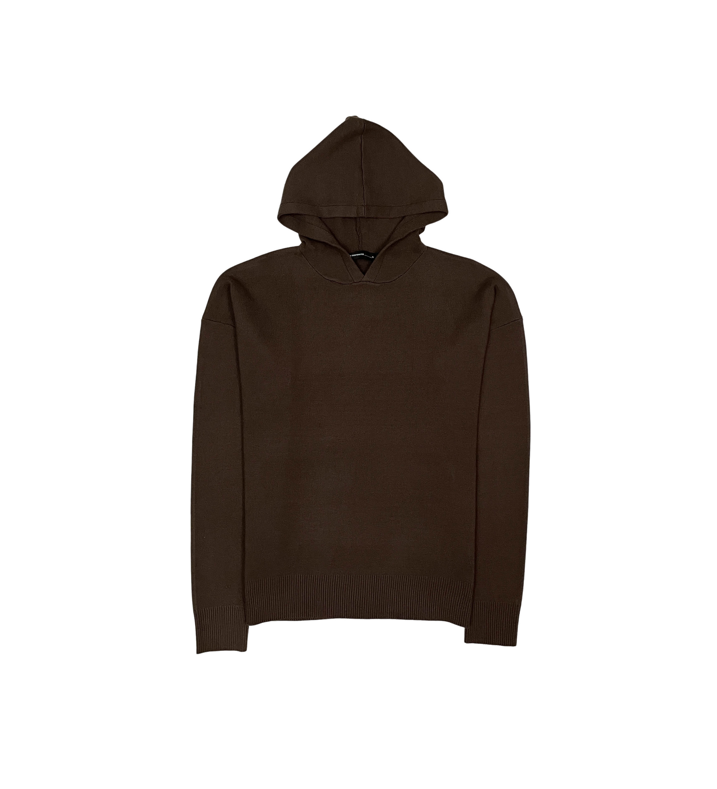 Viscos Poly Double Knit Sweater Hoodie - Cream Heather | My Favorite _16