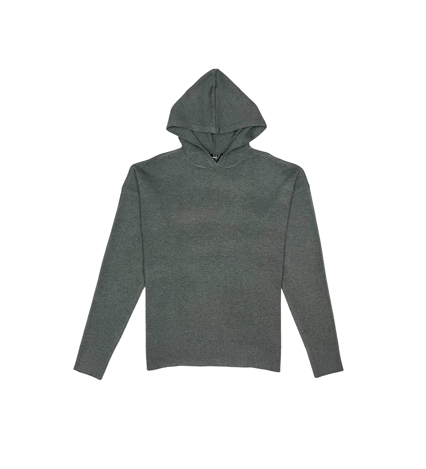 Viscos Poly Double Knit Sweater Hoodie - Clay | My Favorite _21