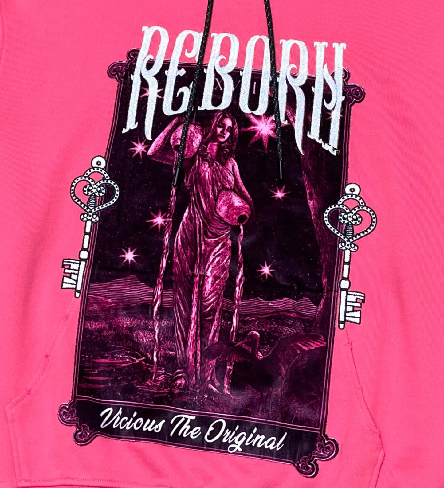 Reborn Vintage Hoodie - Berry | Vicious _2