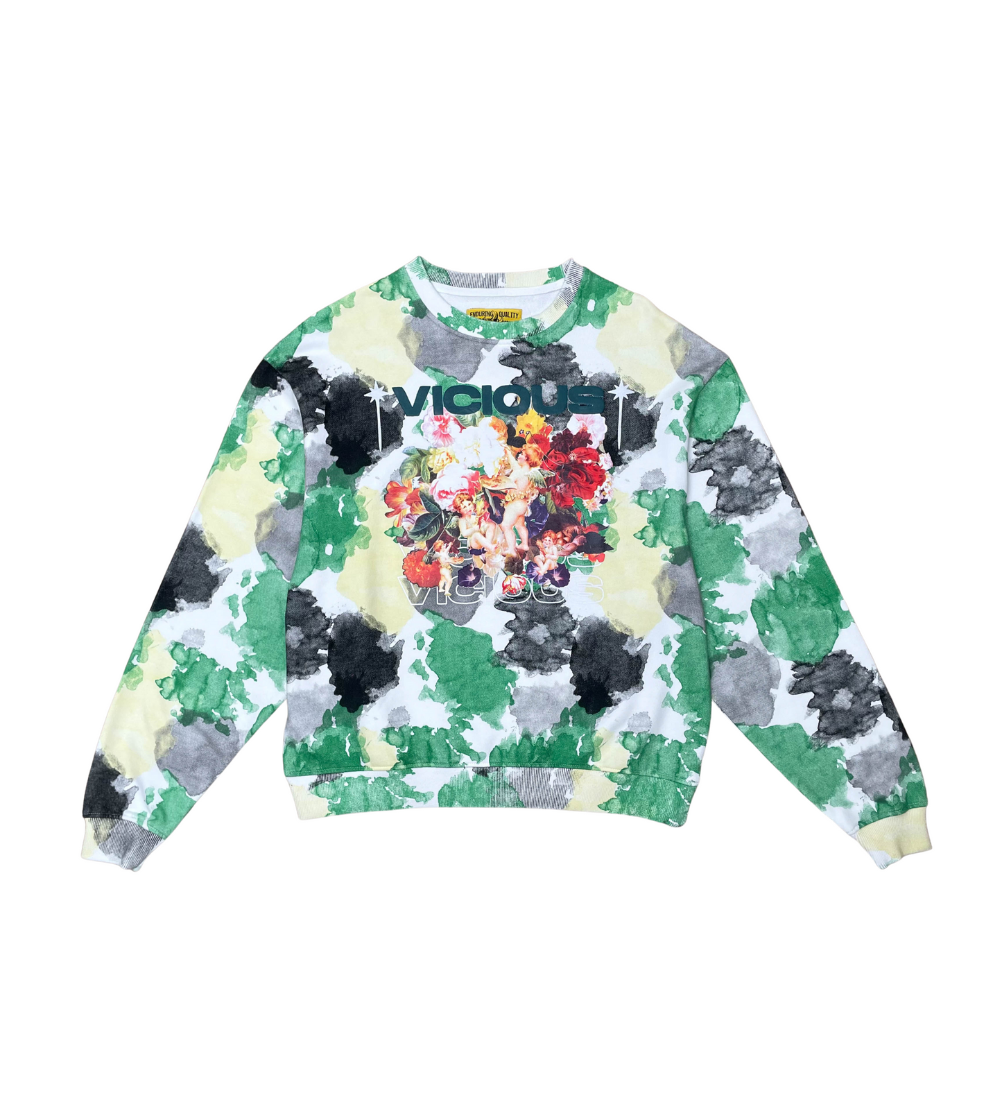 Floral Camo Crewneck - Foliage | Vicious _3