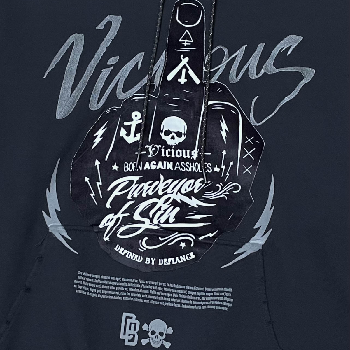 Vicious Vintage Hoodie - Light Sand | Vicious _4