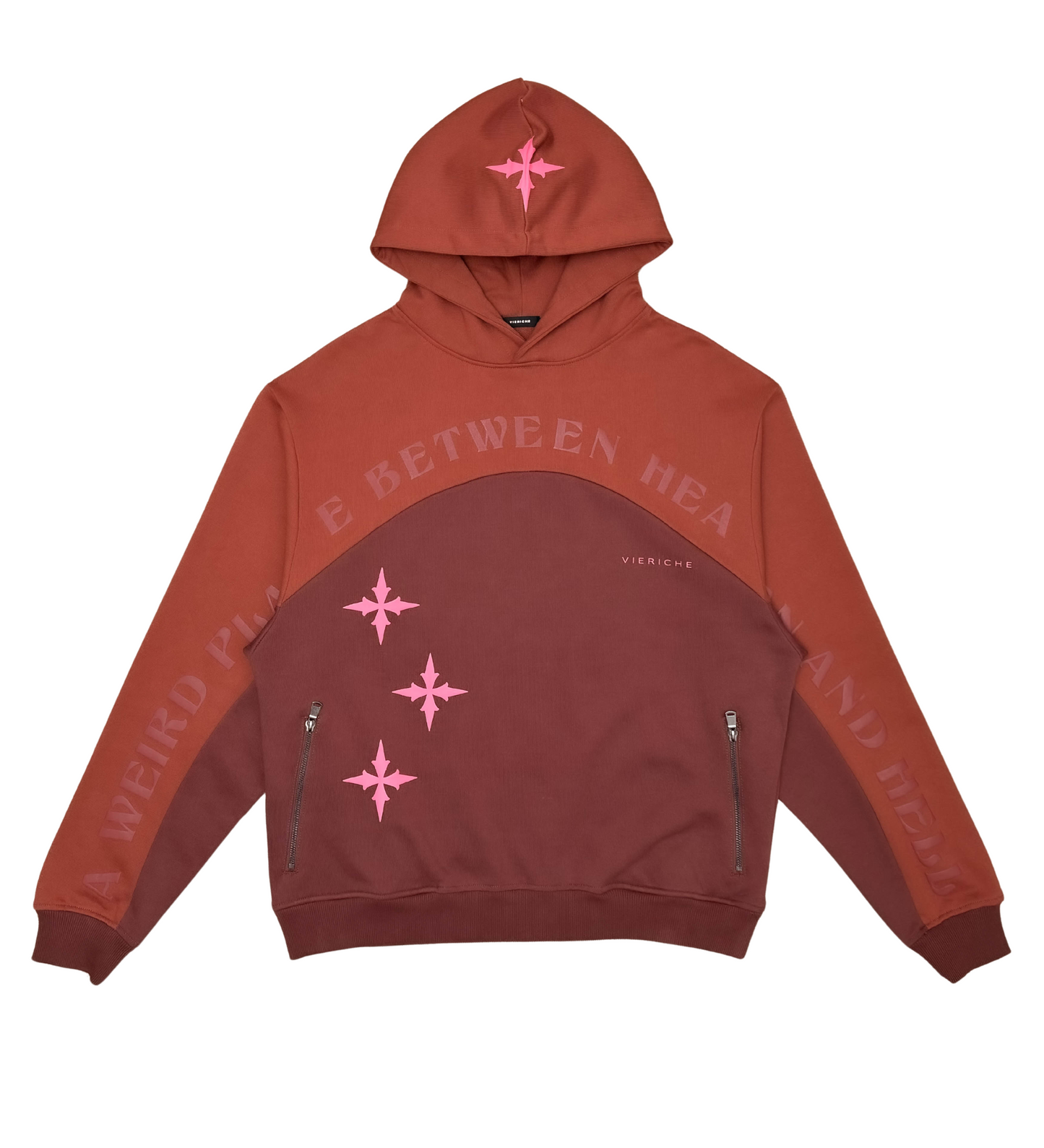 Weird Place Hoodie - Brick | Vie+Riche
_1