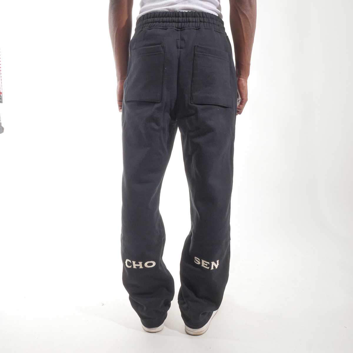 Washed Carpenter Sweatpants Black by Chosen - 2