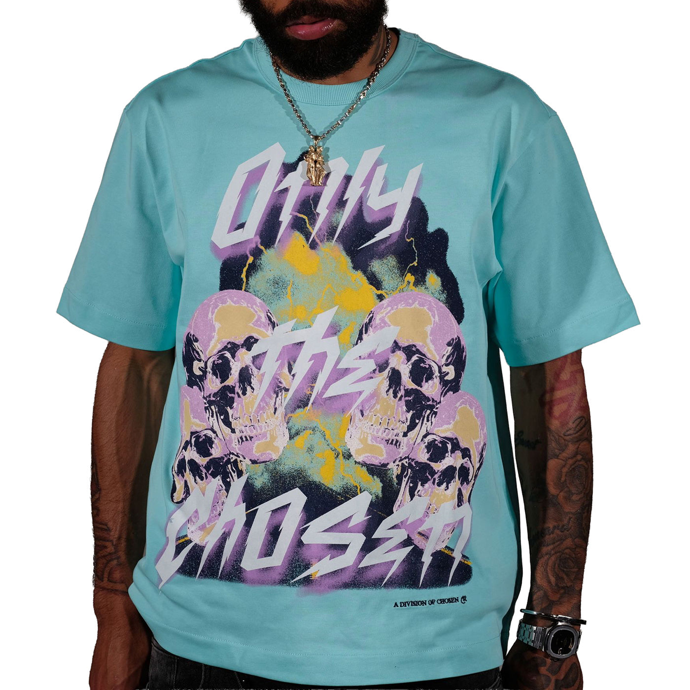 Only the chosen tee Aruba Blue by Chosen
- 1
