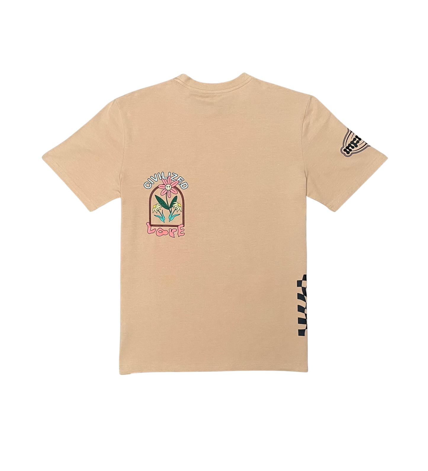 Civilized love & peace tee