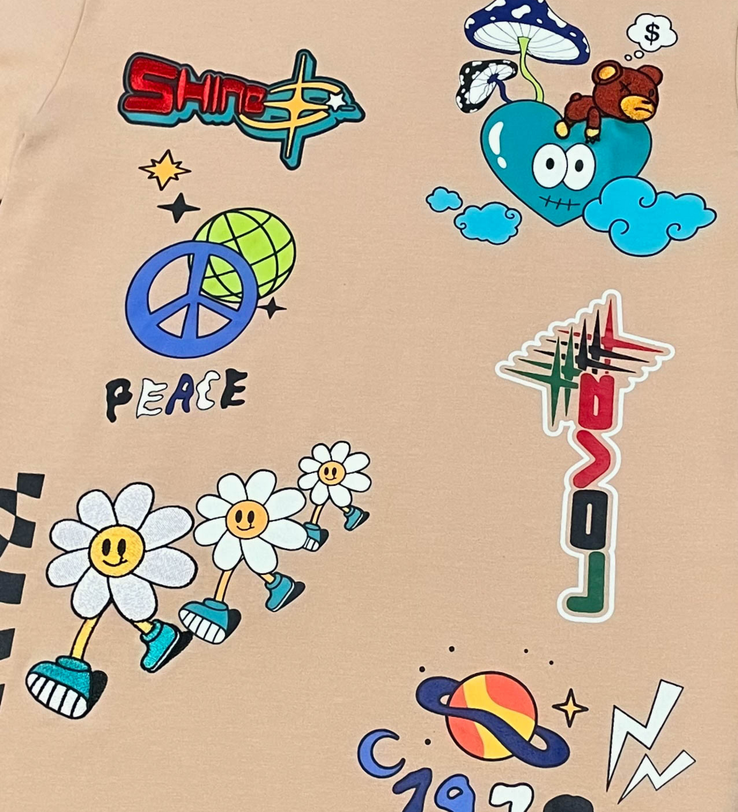 Civilized love & peace tee