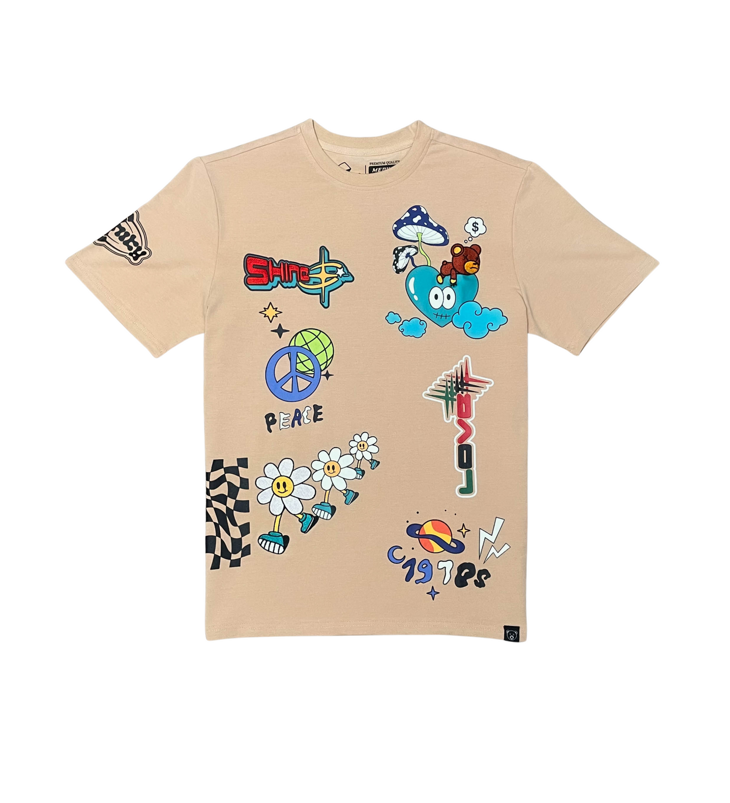 Civilized love & peace tee