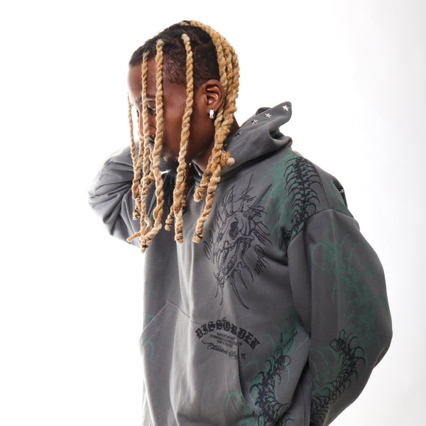 Diss the order pull over hoodie by Dissorder - 3
