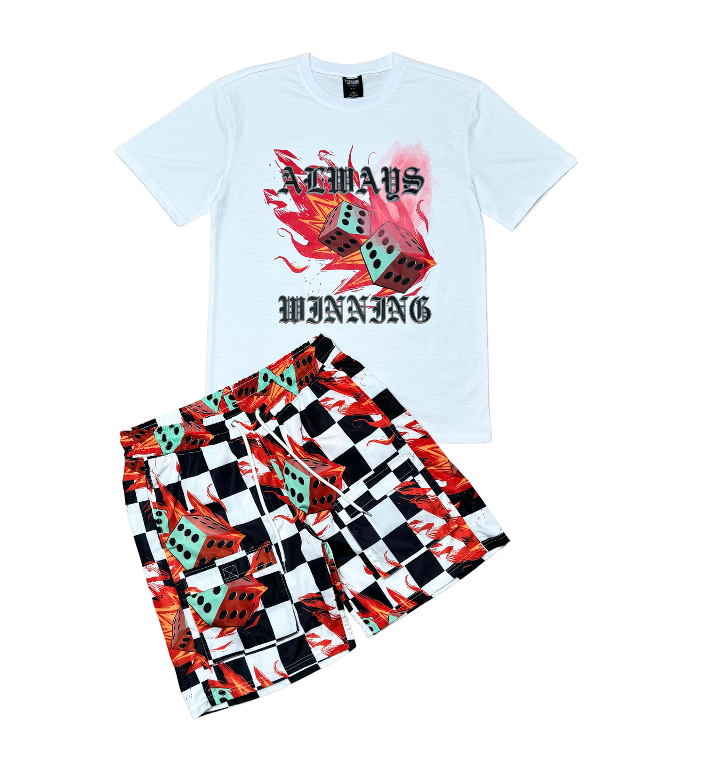 Always winning tshirt short set