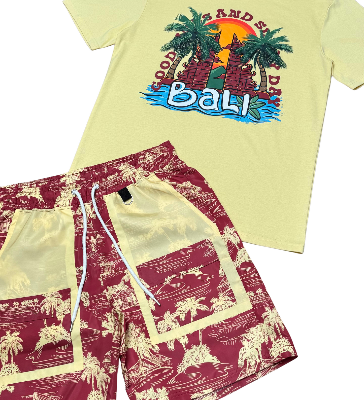 Bali tshirt short set