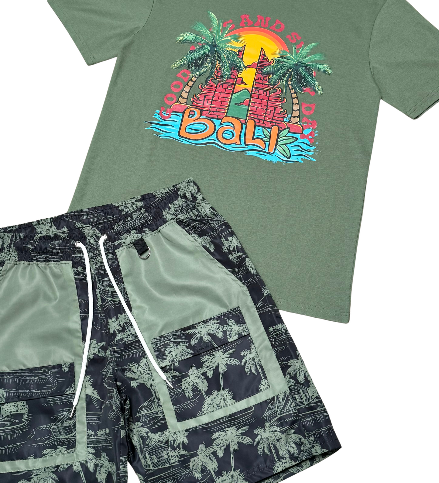Bali tshirt short set