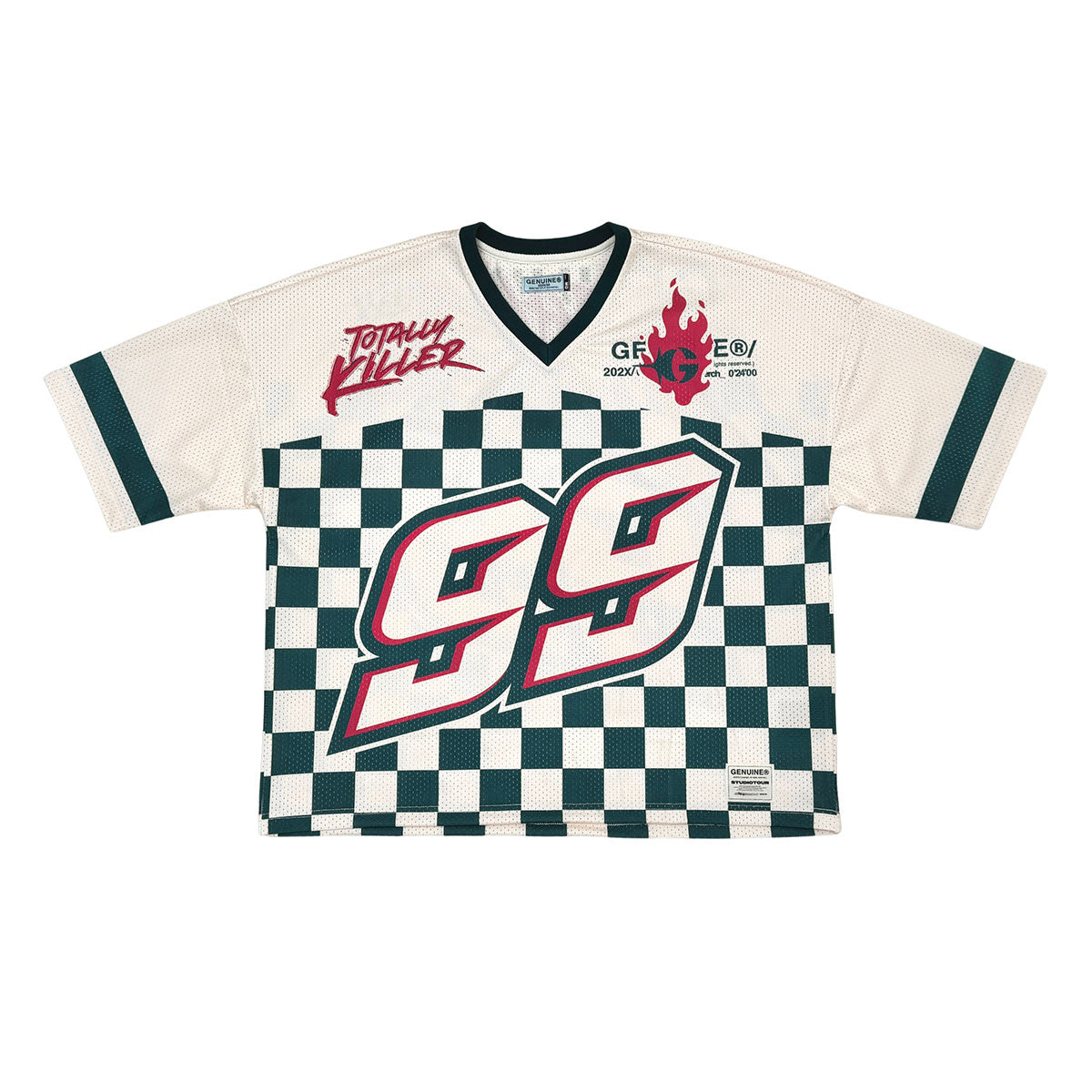 Totally killer jersey White by Genuine - 1
