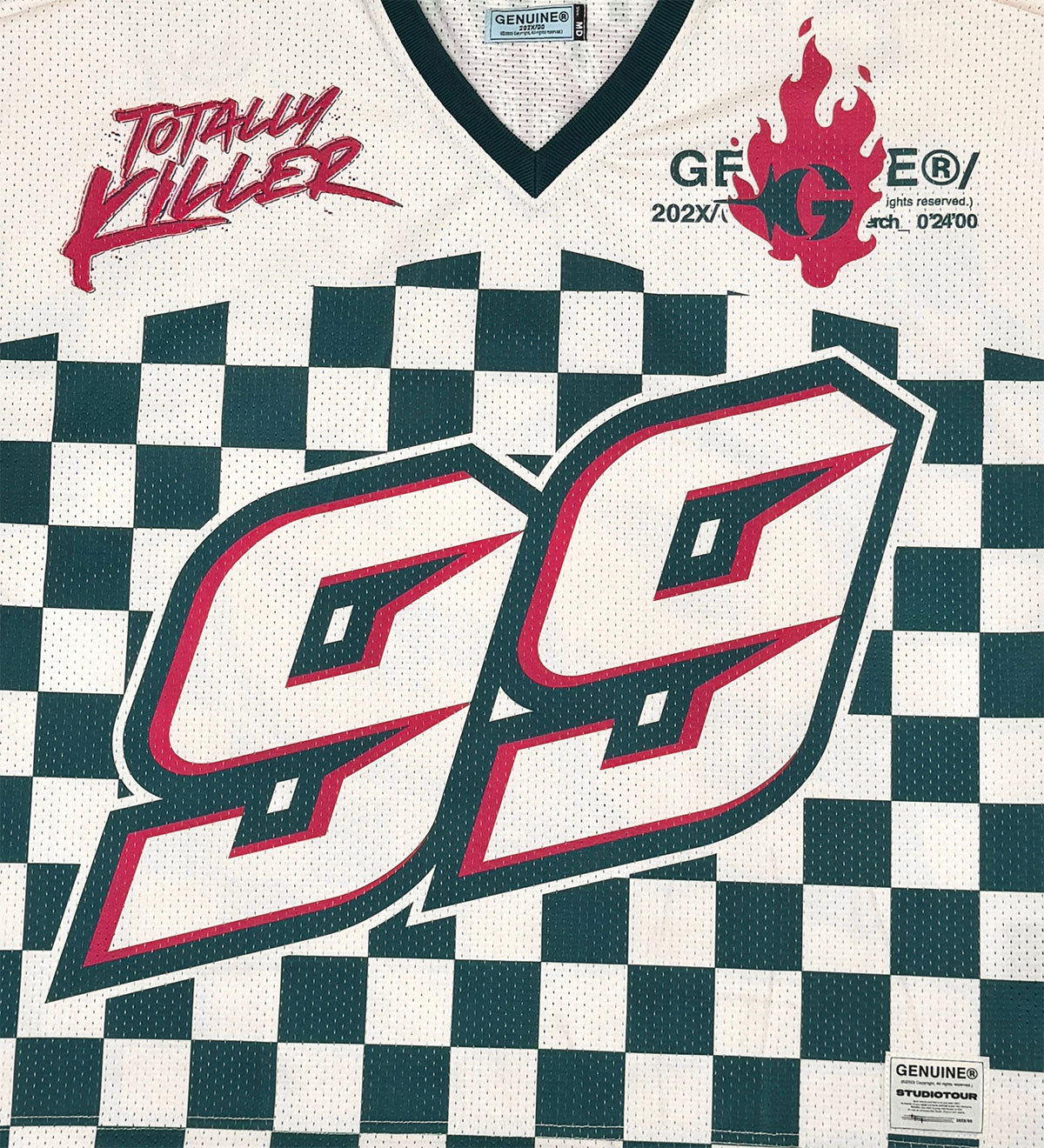 Totally killer jersey White by Genuine - 3