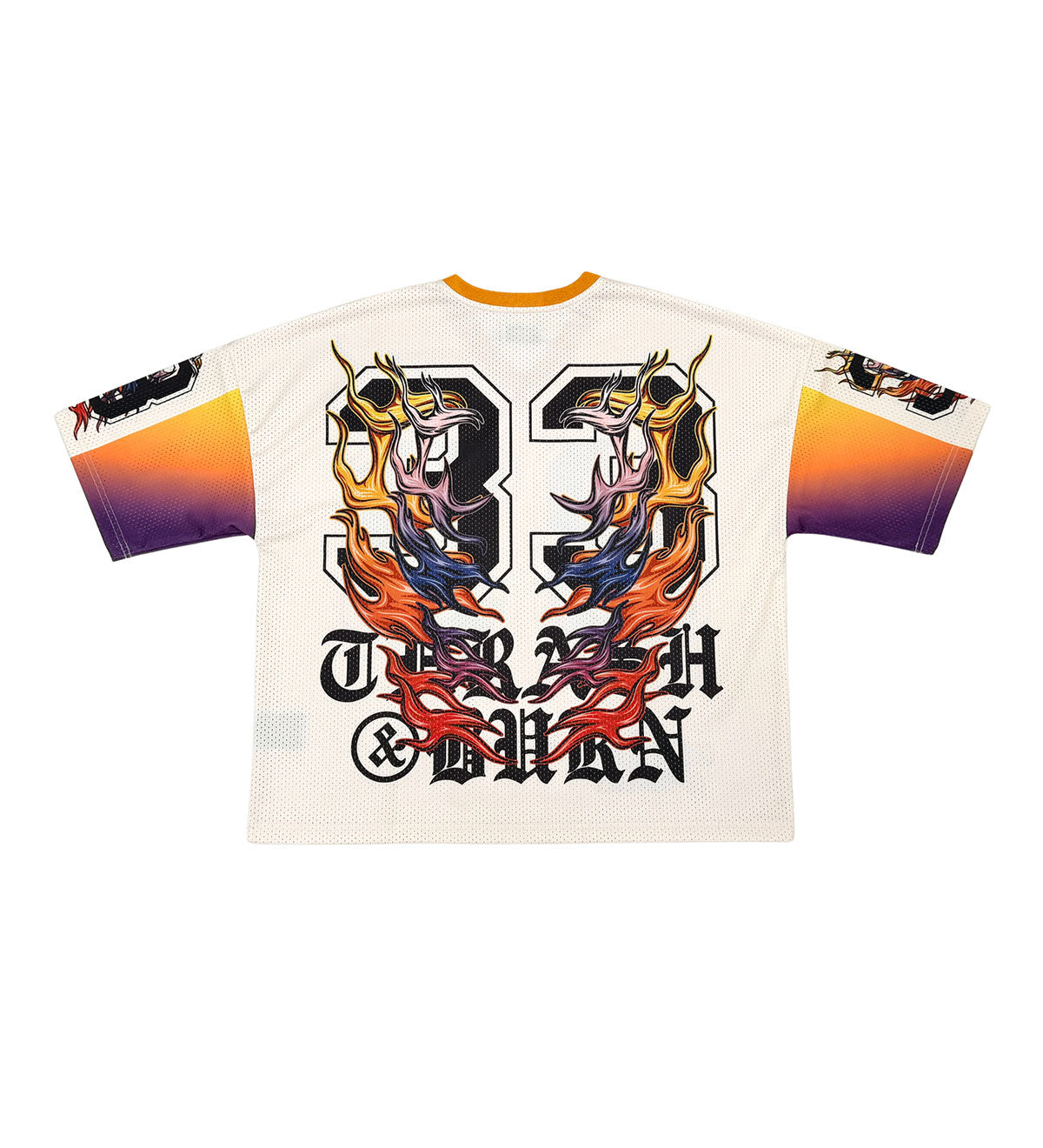 Crash & burn jersey White by Genuine - 2