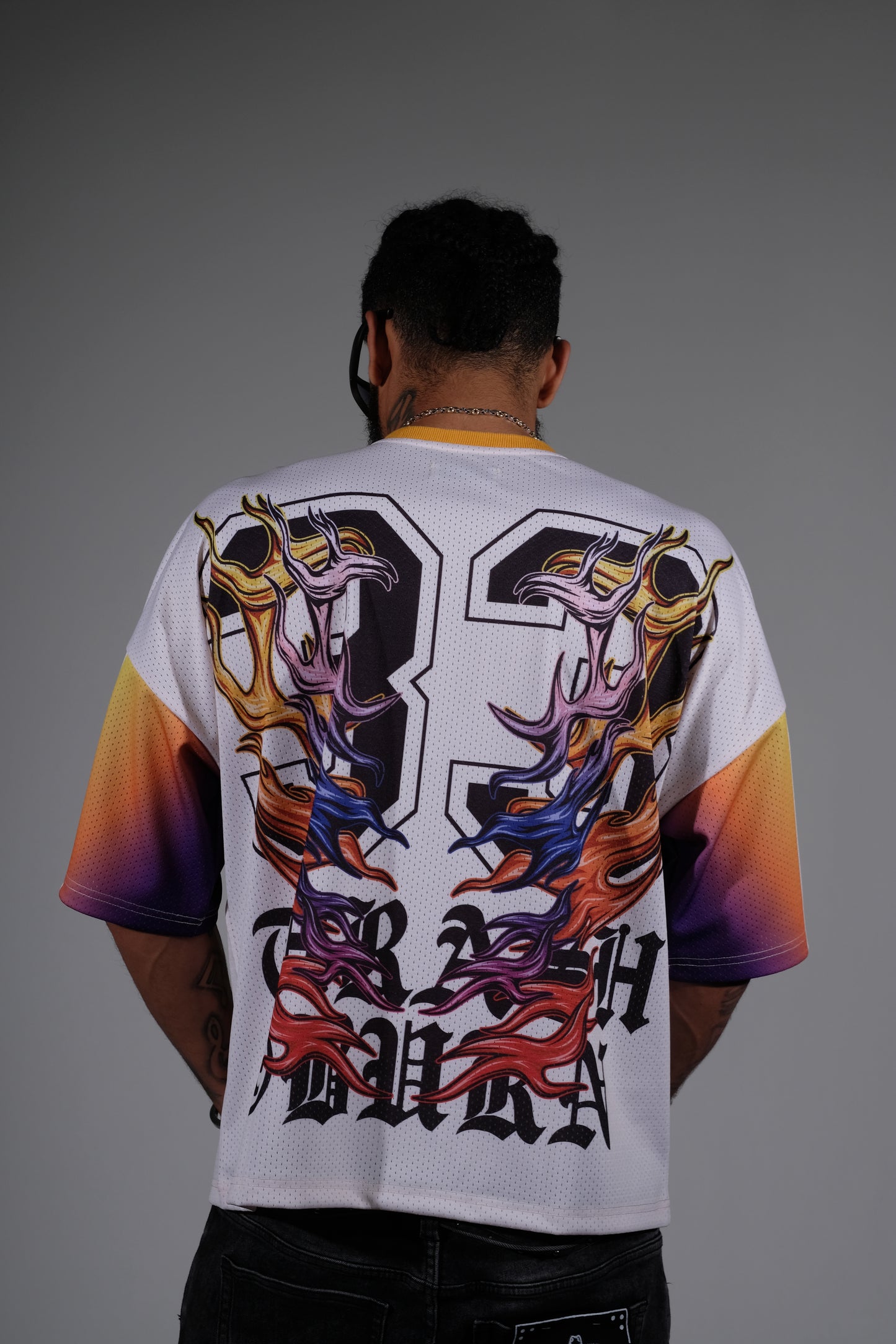 Crash & burn jersey White by Genuine - 3_2