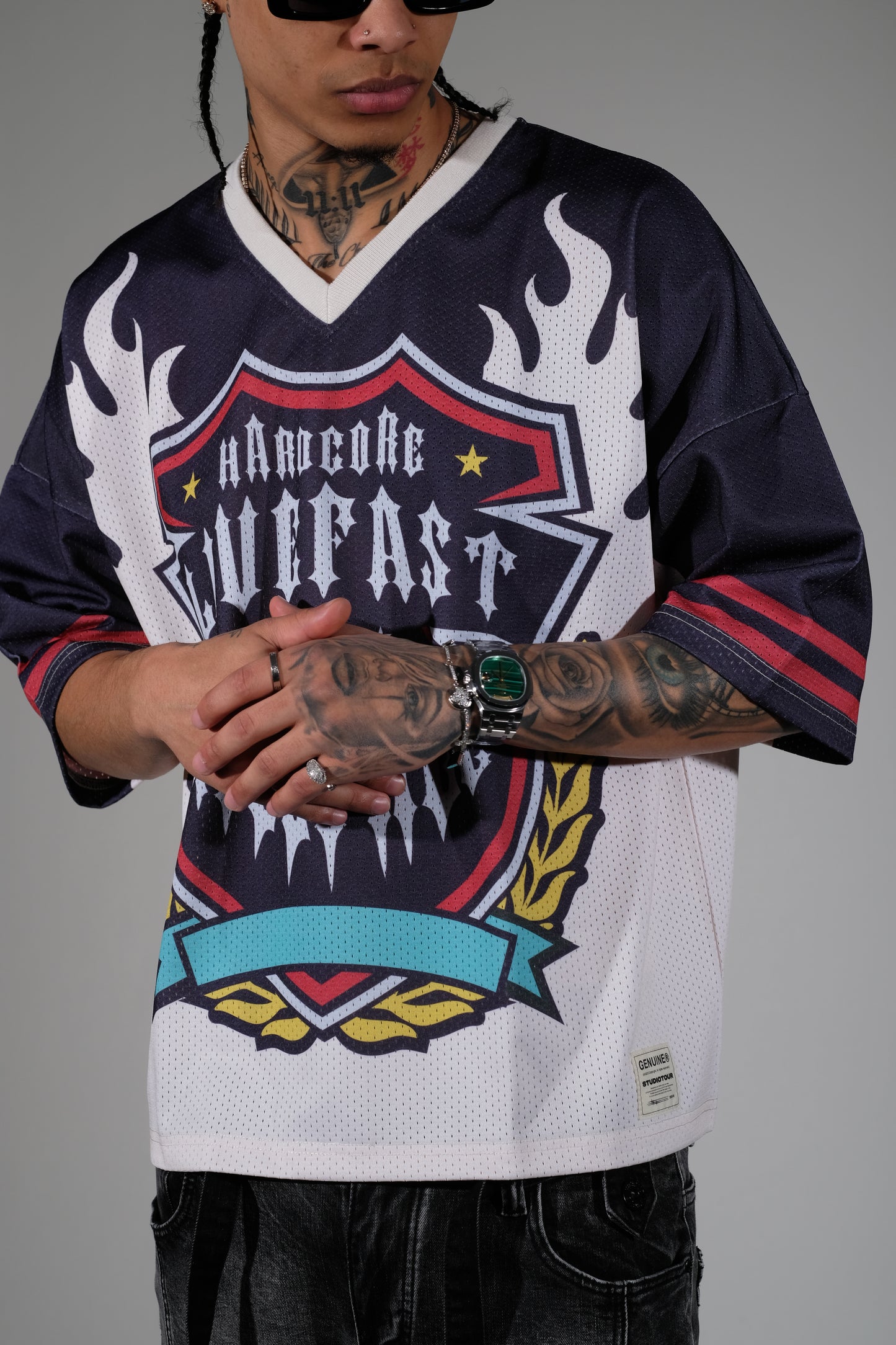 Live fast jersey White by Genuine - 2_2