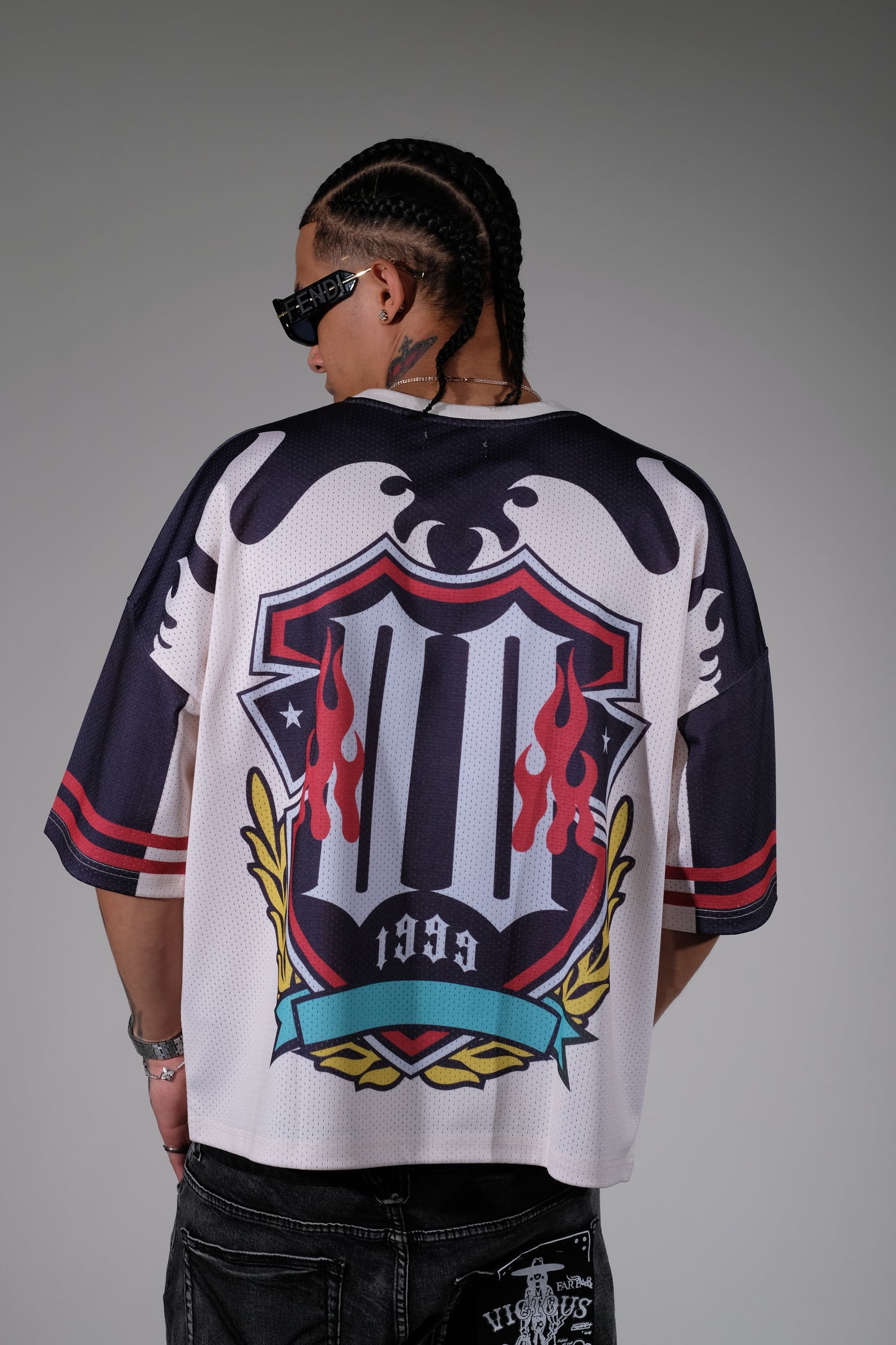 Live fast jersey White by Genuine - 3_2