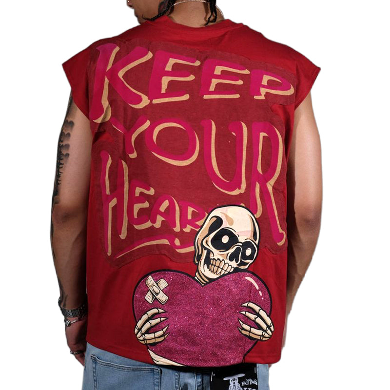 Keep Your Heart Sleeveless Shirt