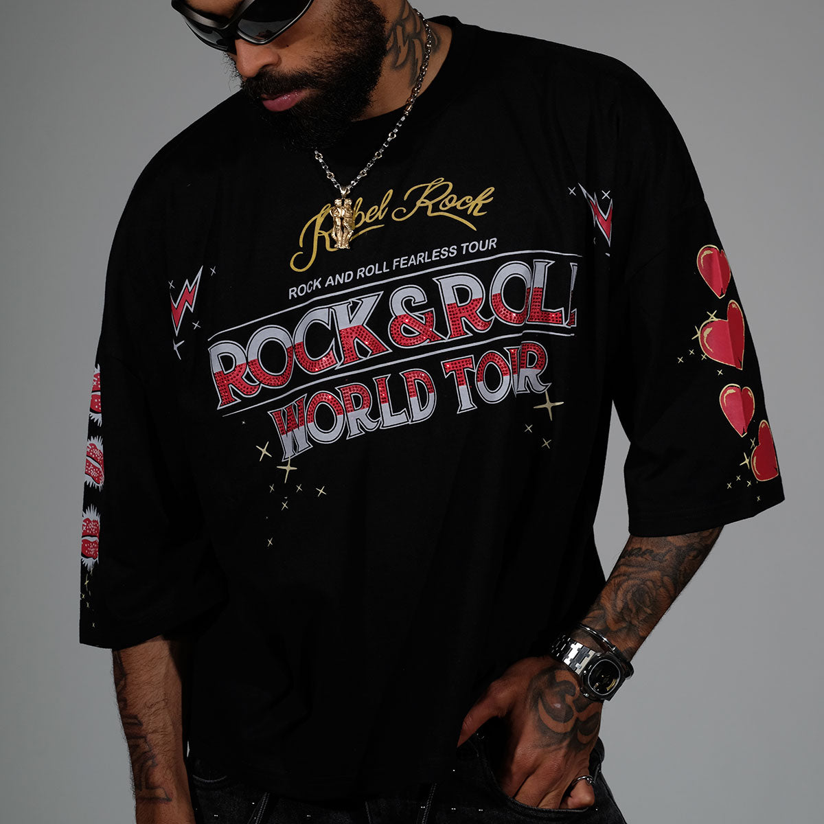 Worldtour tshirt Black by Genuine - 1