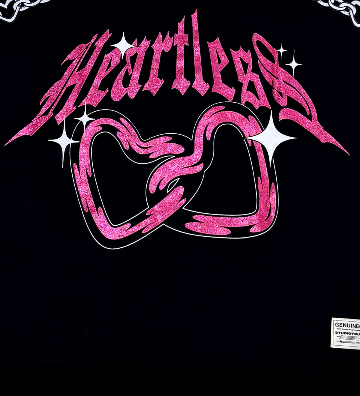 Heartless tshirt Black by Genuine - 4