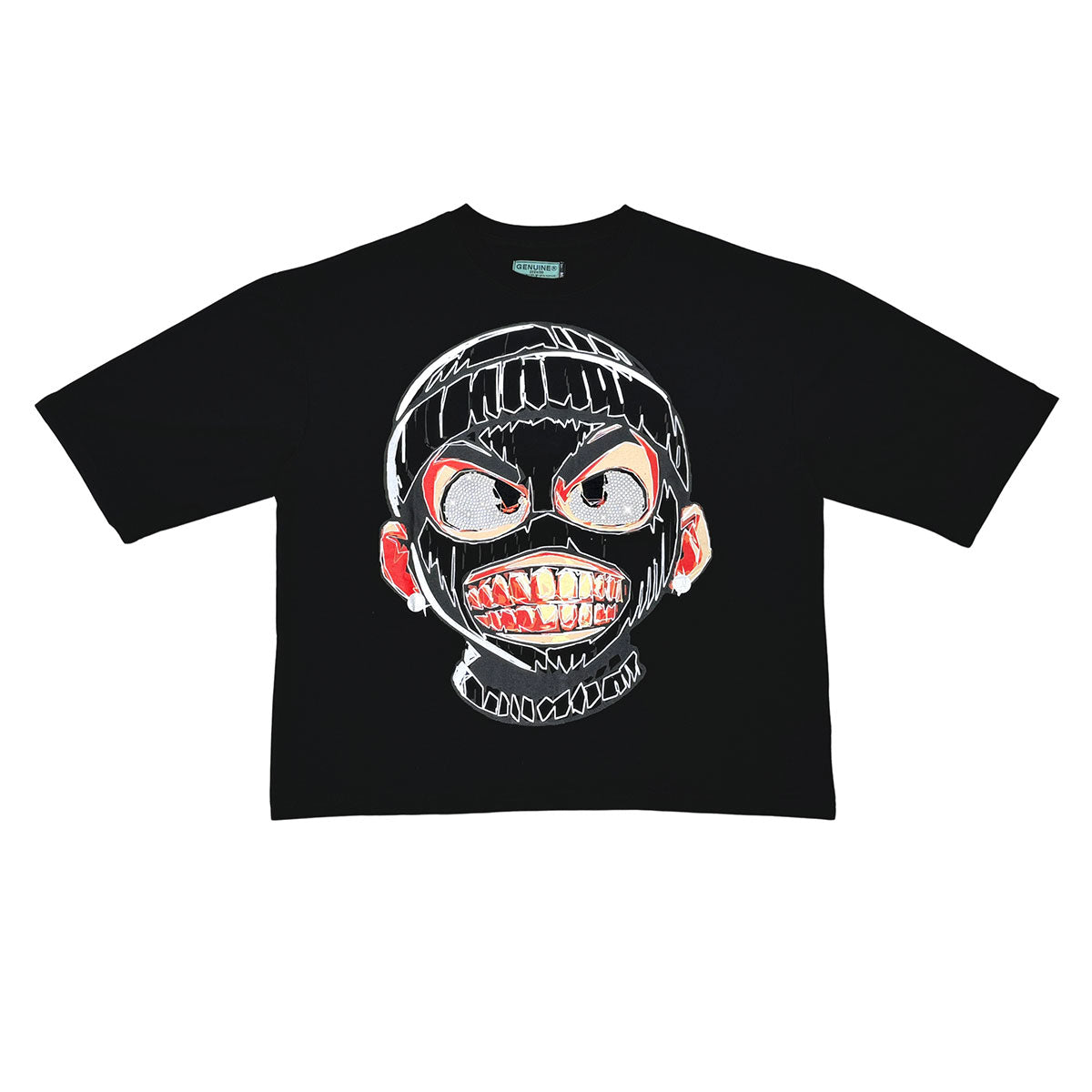 Rear view tshirt Black by Genuine - 1