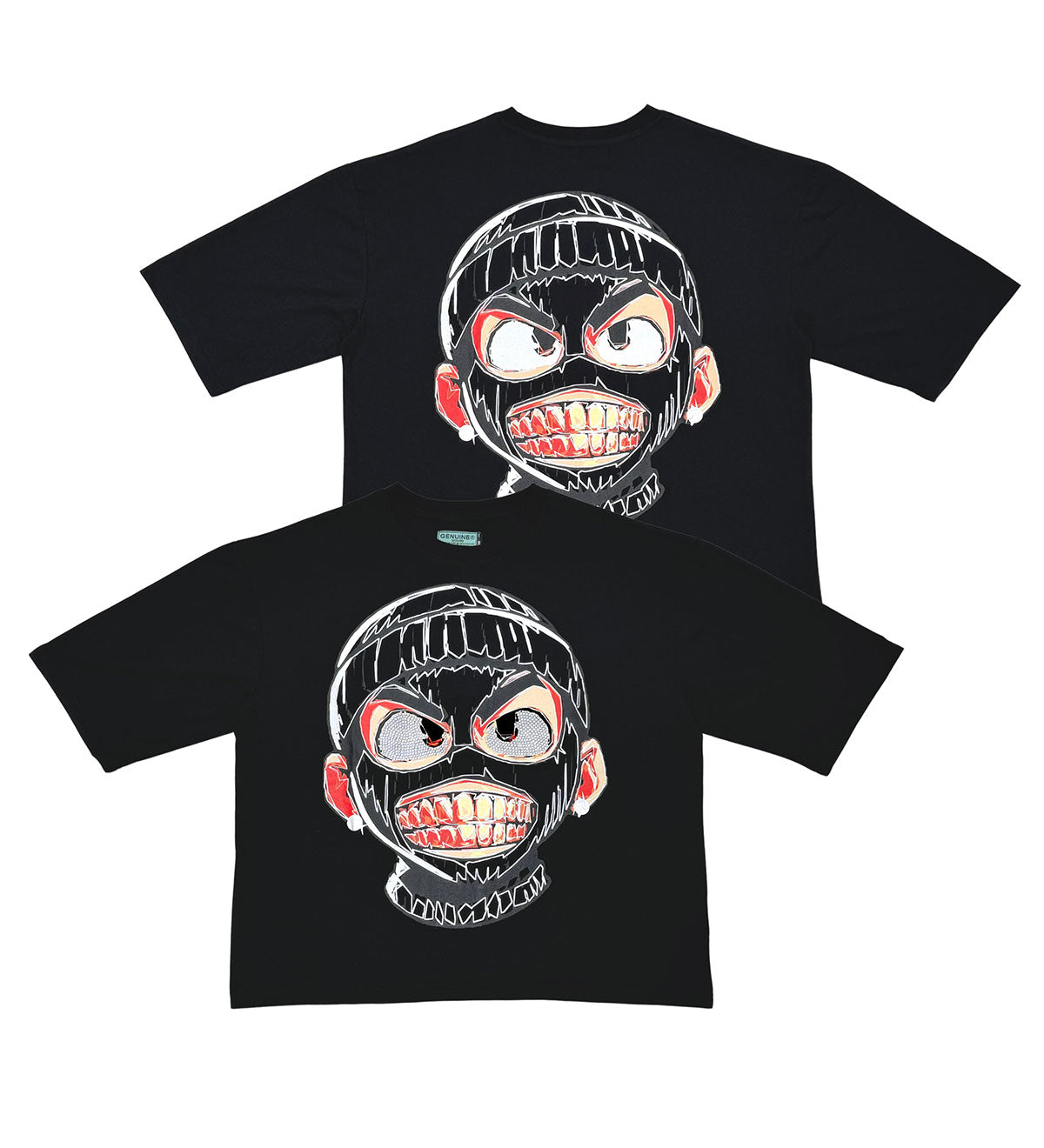 Rear view tshirt Black by Genuine - 4