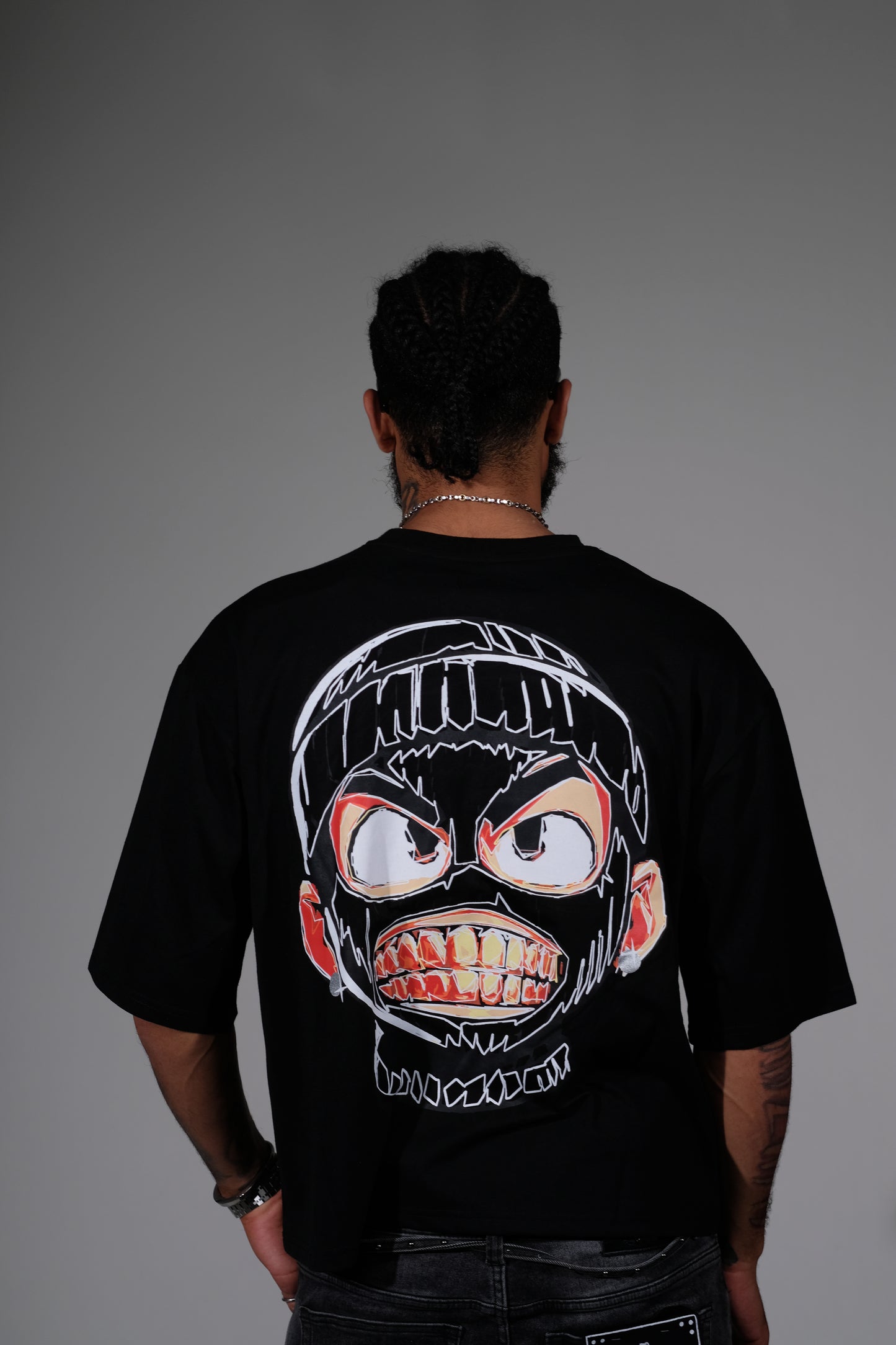 Rear view tshirt Black by Genuine - 2_2