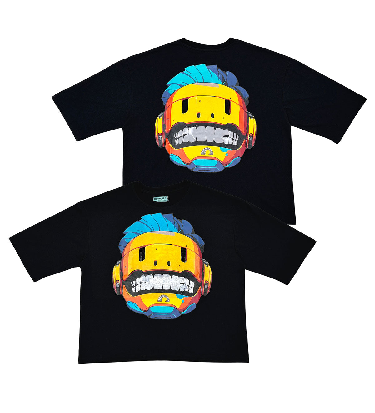 Grillz tshirt Black by Genuine - 4