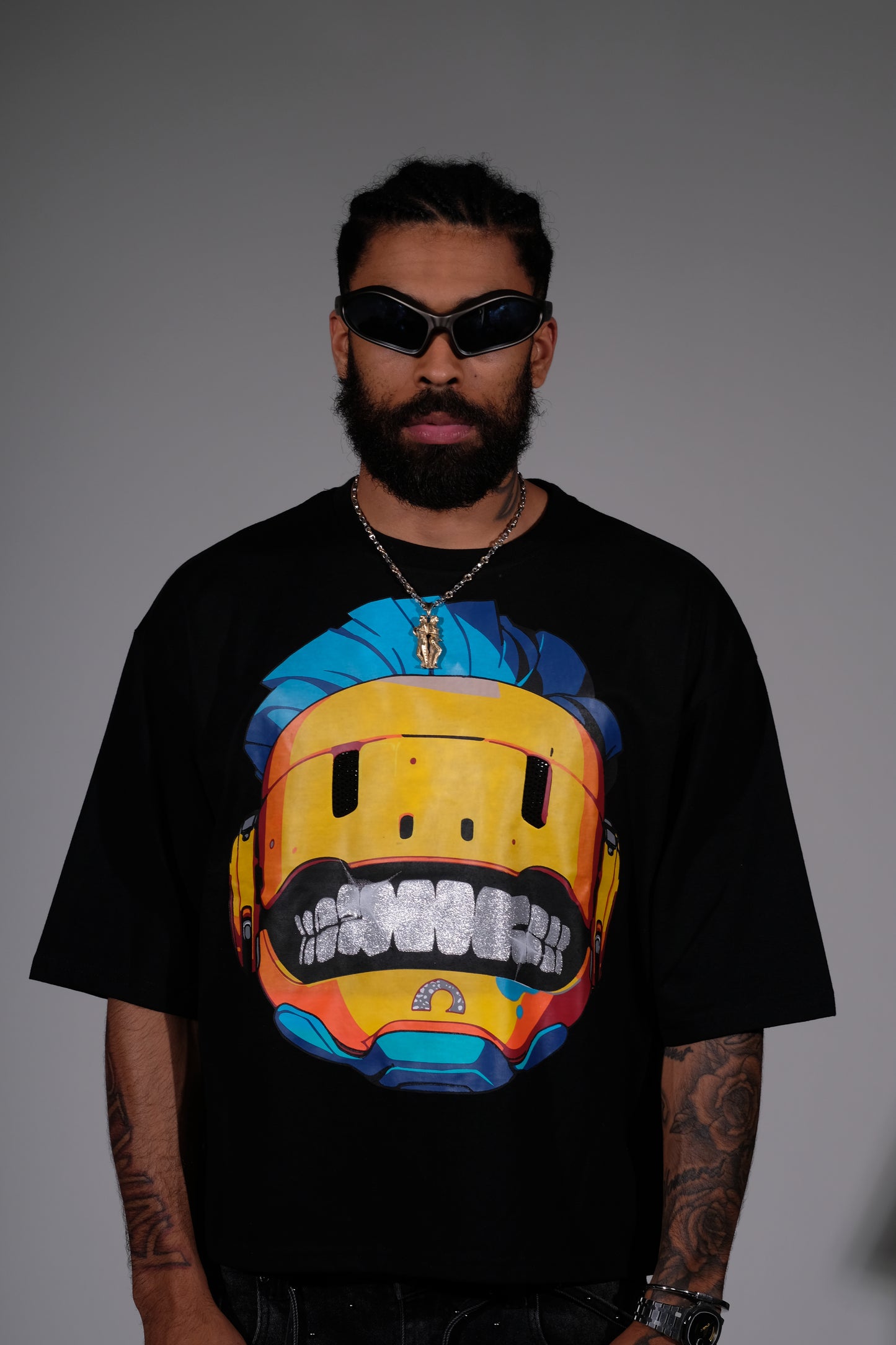 Grillz tshirt Black by Genuine - 1_2