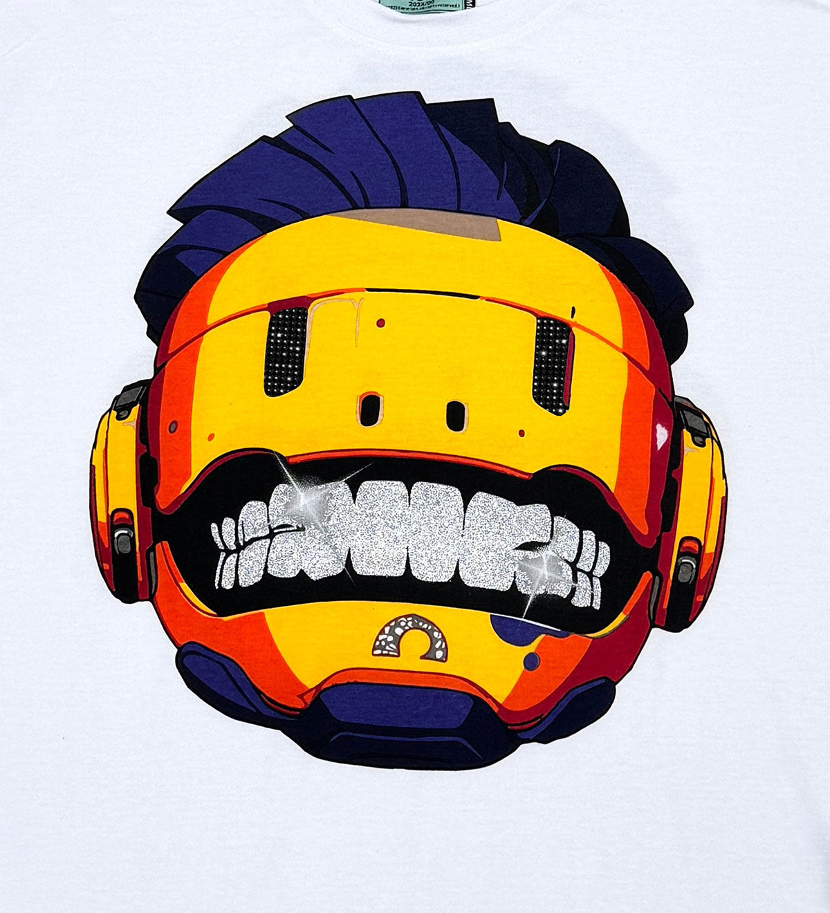Grillz tshirt White by Genuine - 3