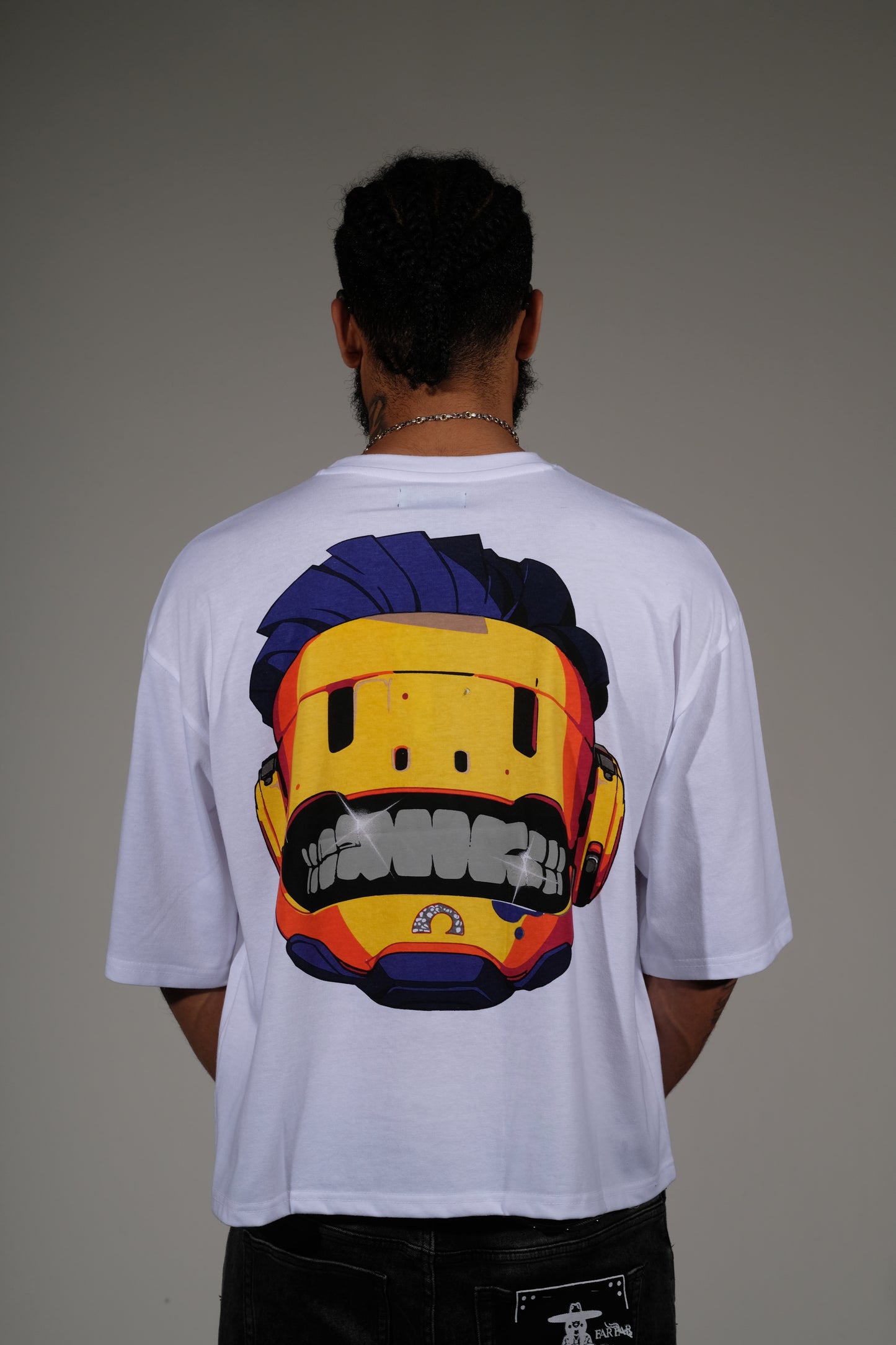 Grillz tshirt White by Genuine - 2_2