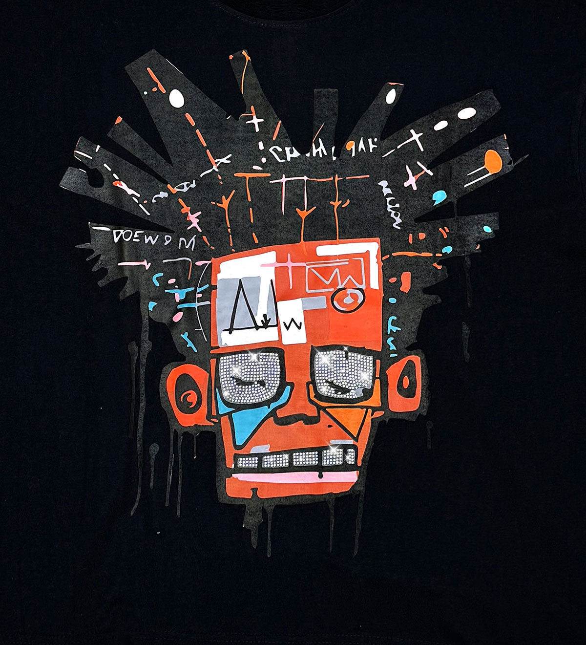 Basquiat tshirt Black by Genuine - 3