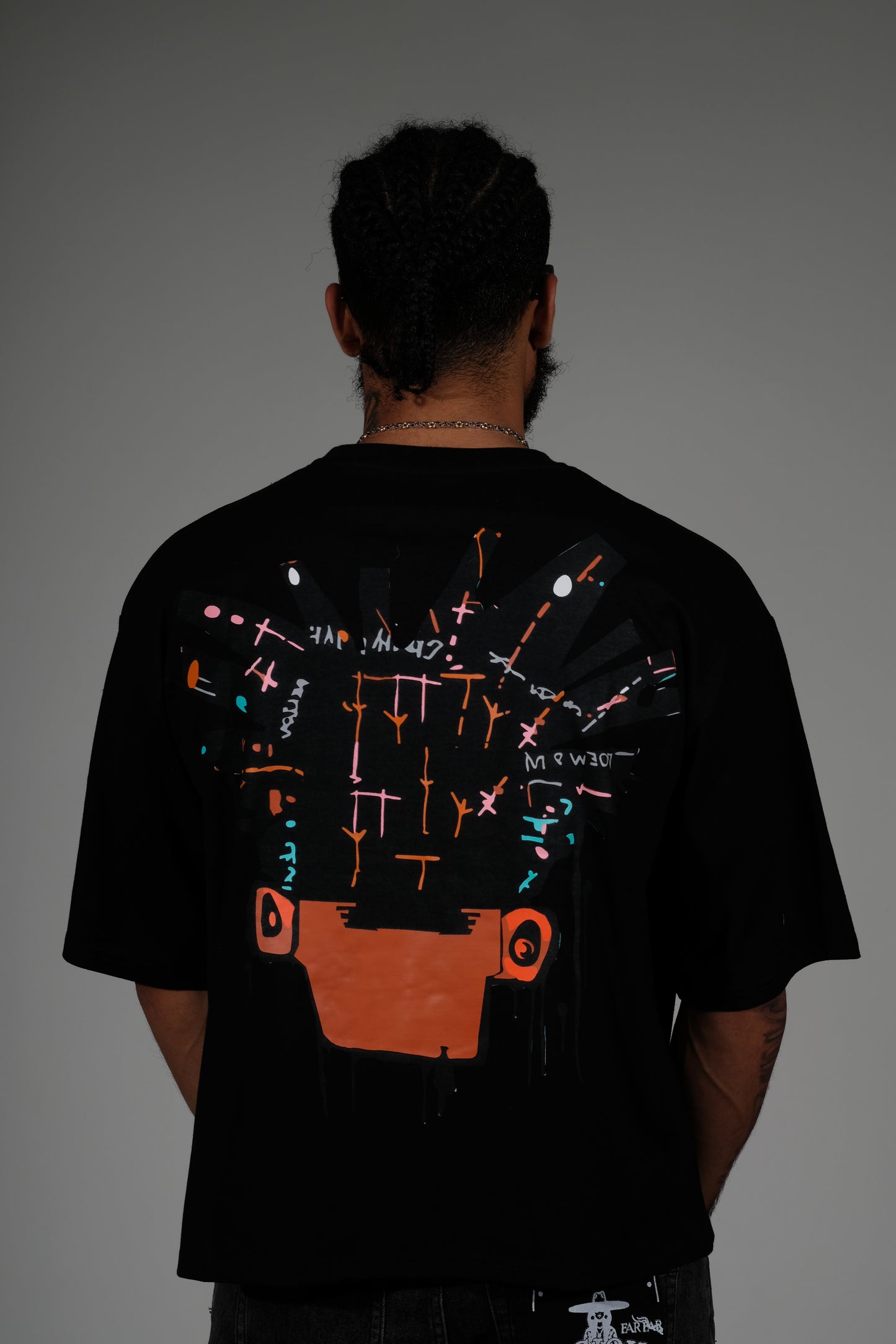Basquiat tshirt Black by Genuine - 2_2
