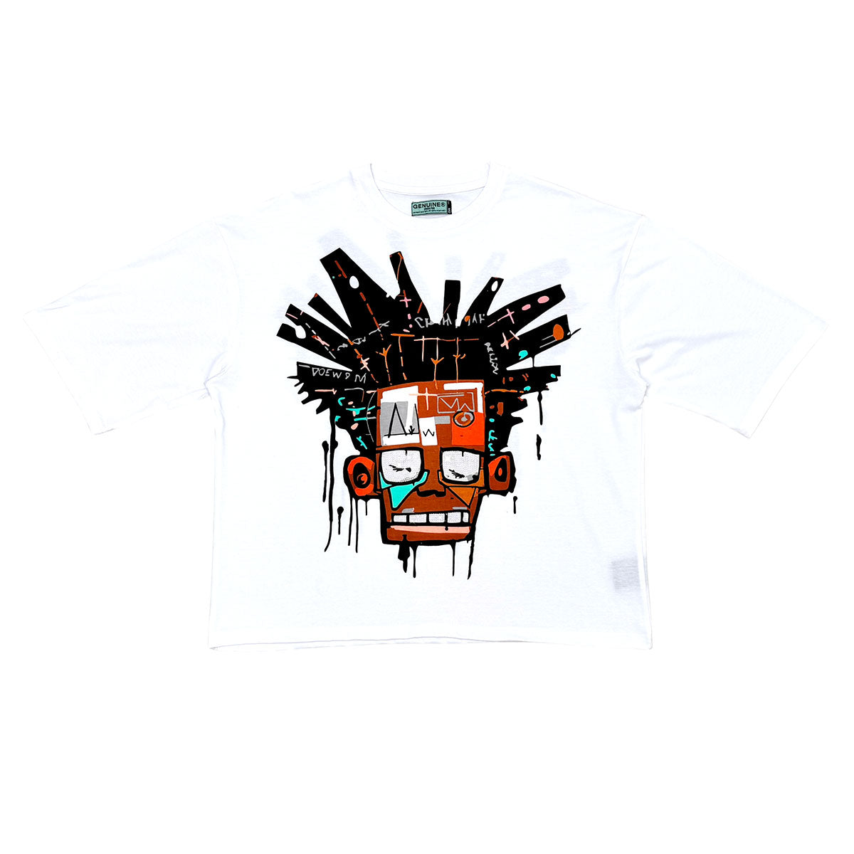 Basquiat tshirt White by Genuine - 1