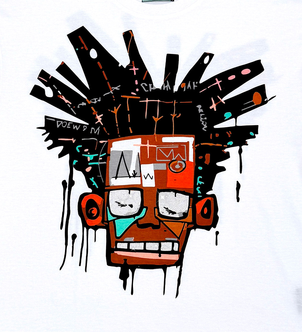Basquiat tshirt White by Genuine - 3