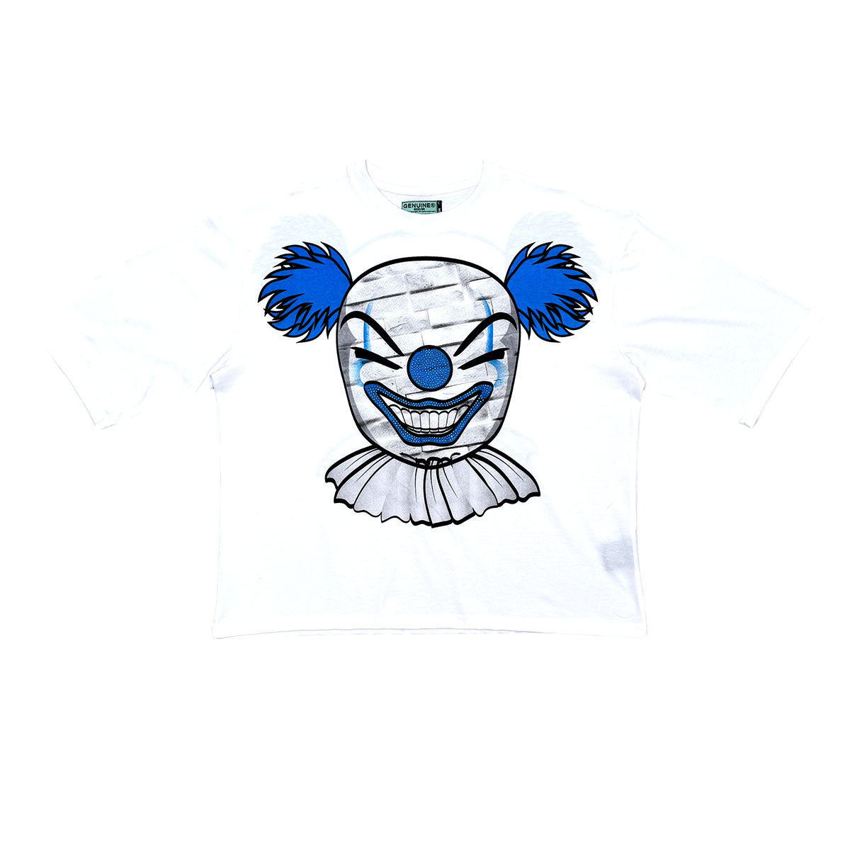 Clown tshirt White by Genuine - 1