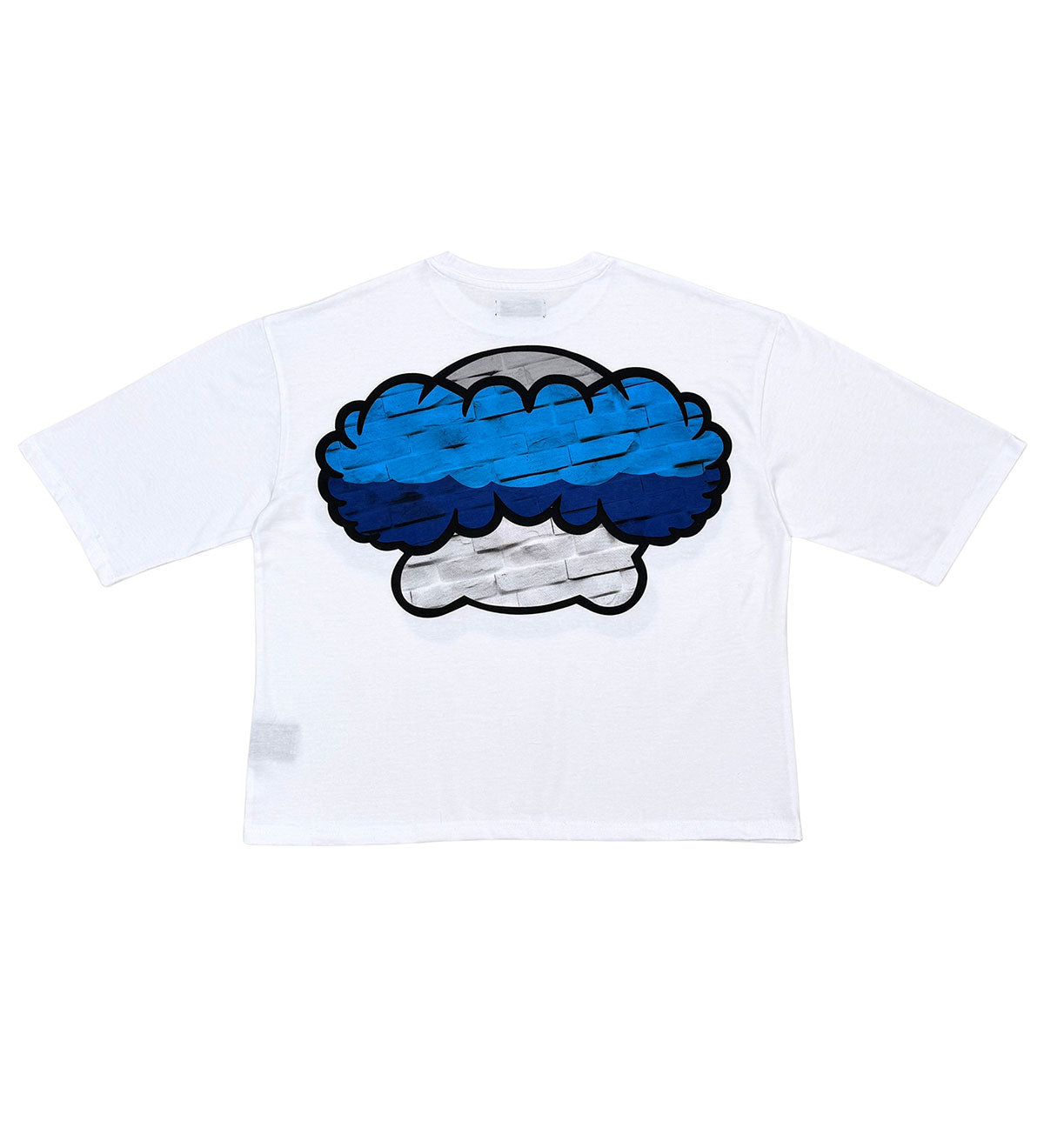 Sad clown tshirt White by Genuine - 2