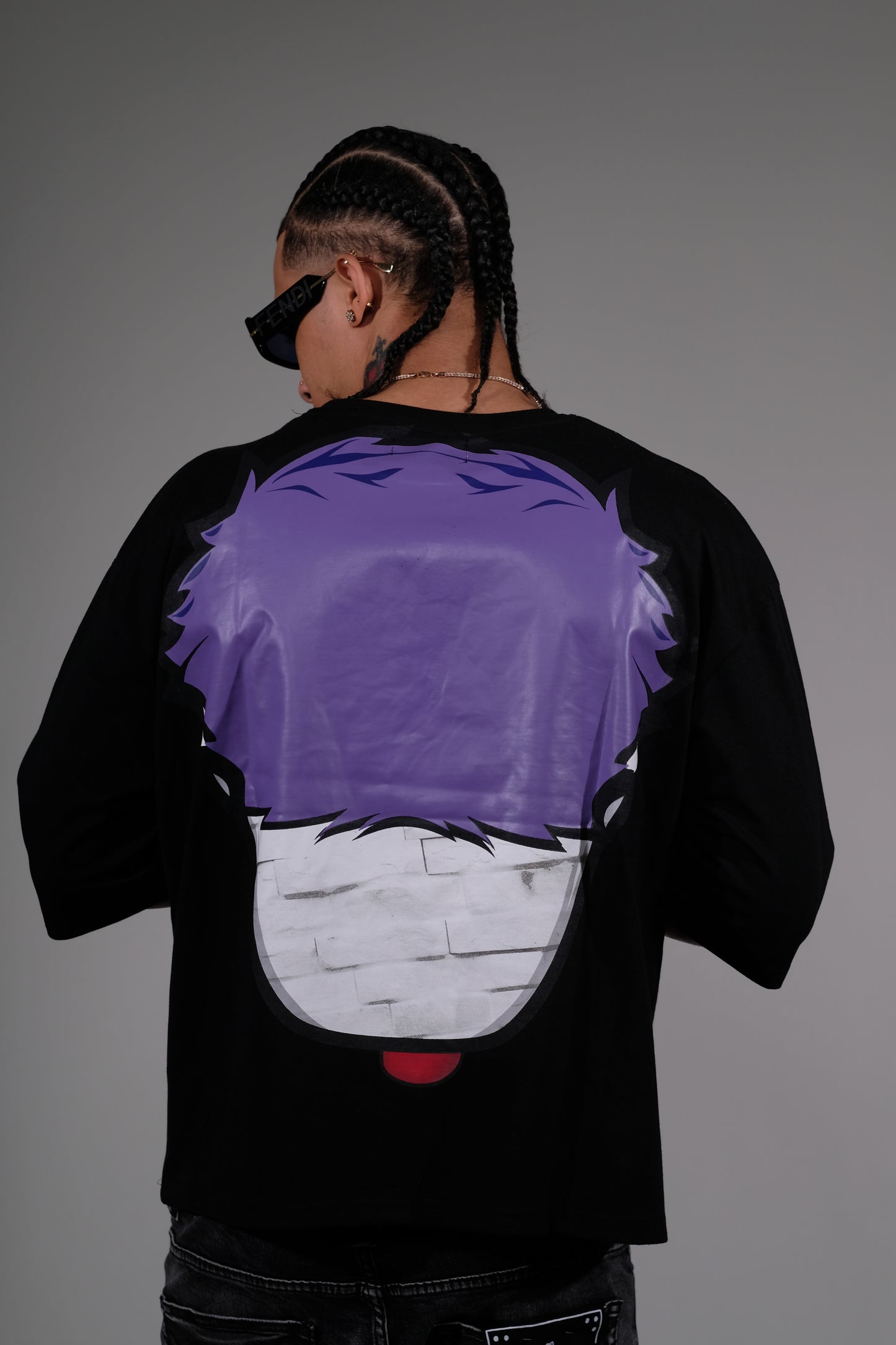 Dizzy clown tshirt Black by Genuine - 2_2