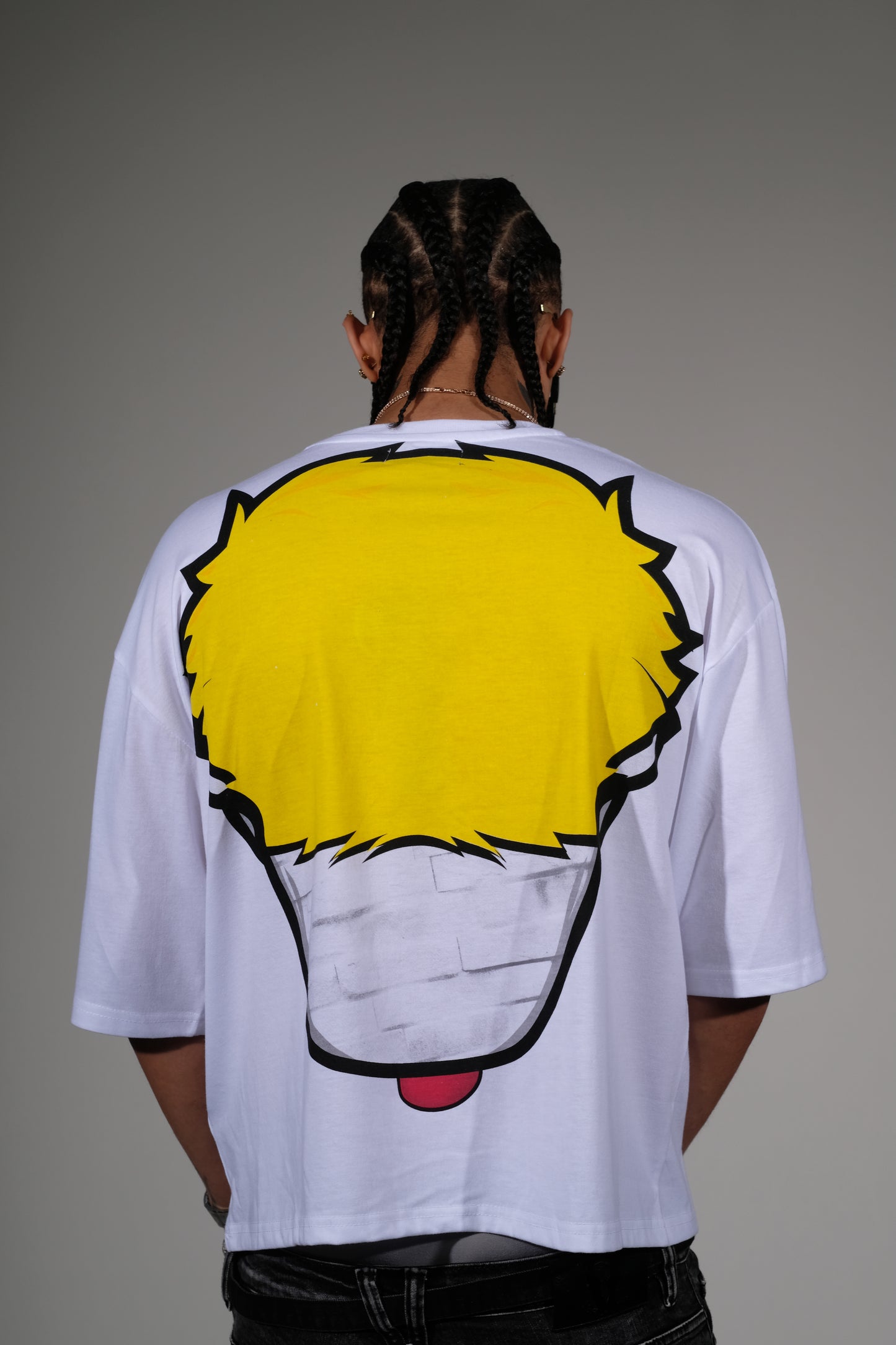 Dizzy clown tshirt White by Genuine - 2_2