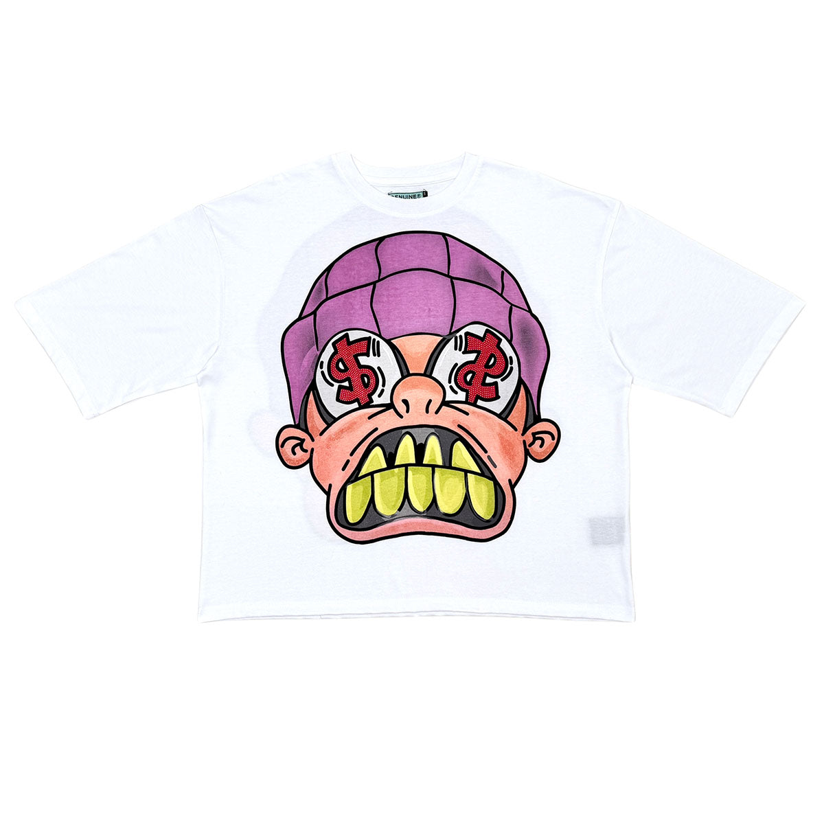 Dollar signs tshirt White by Genuine - 1