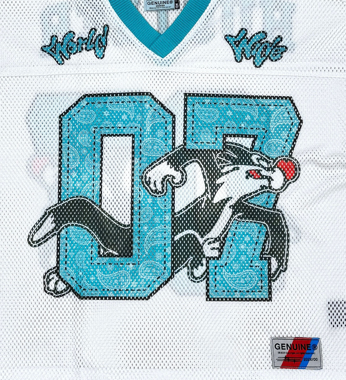 Hustler jersey Off White by Genuine - 3