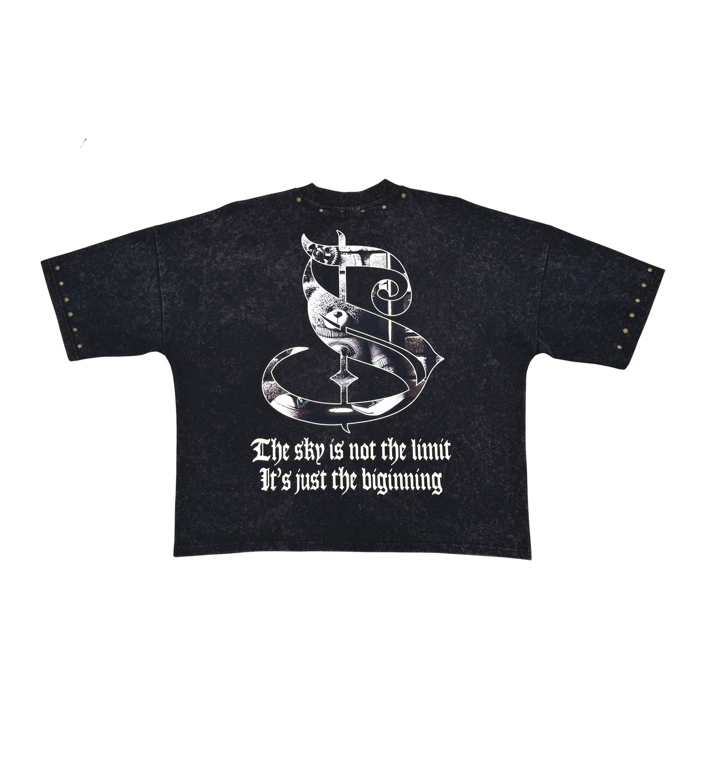 Stray dream big wide & crop fit tee