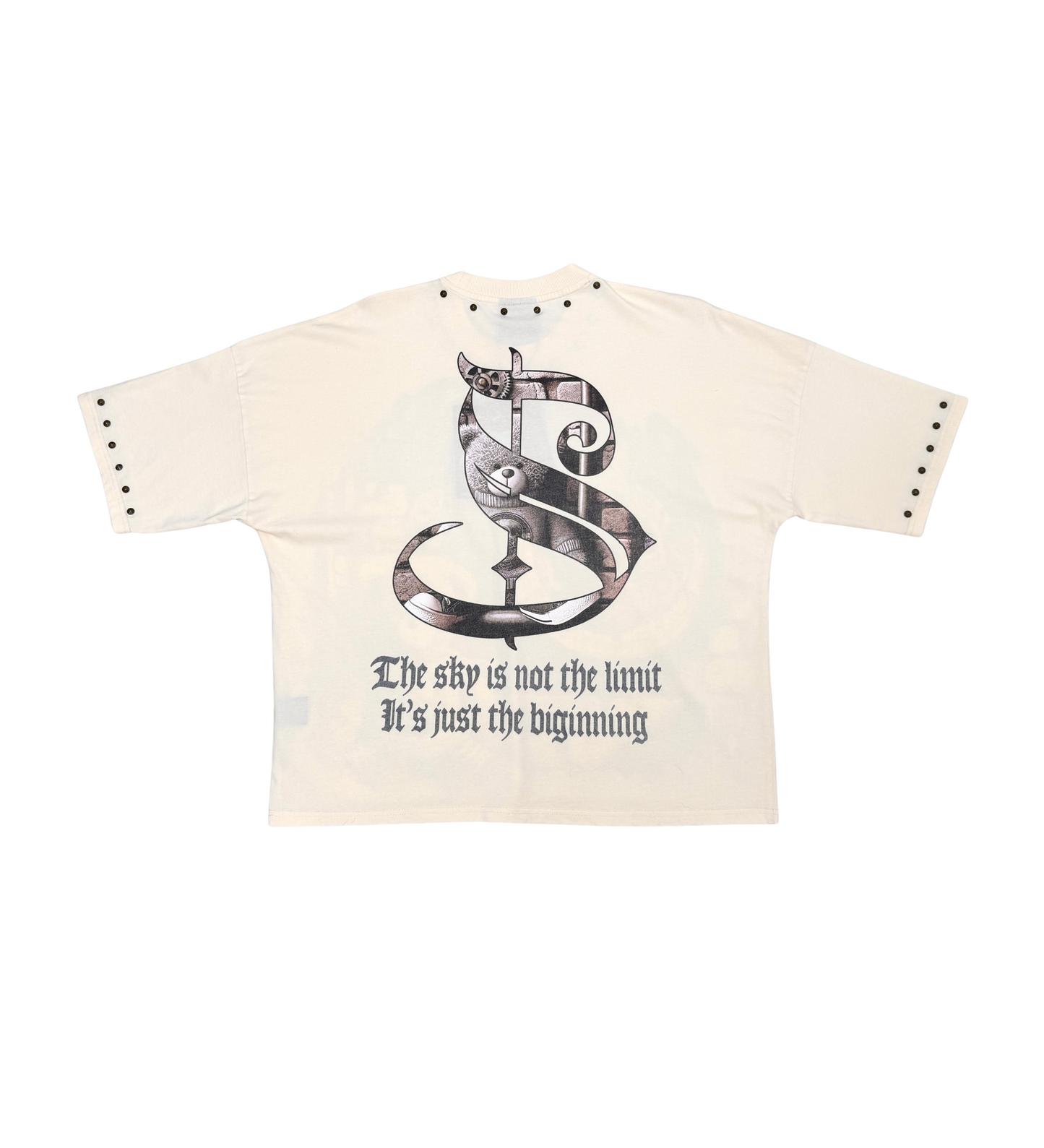 Stray dream big wide & crop fit tee